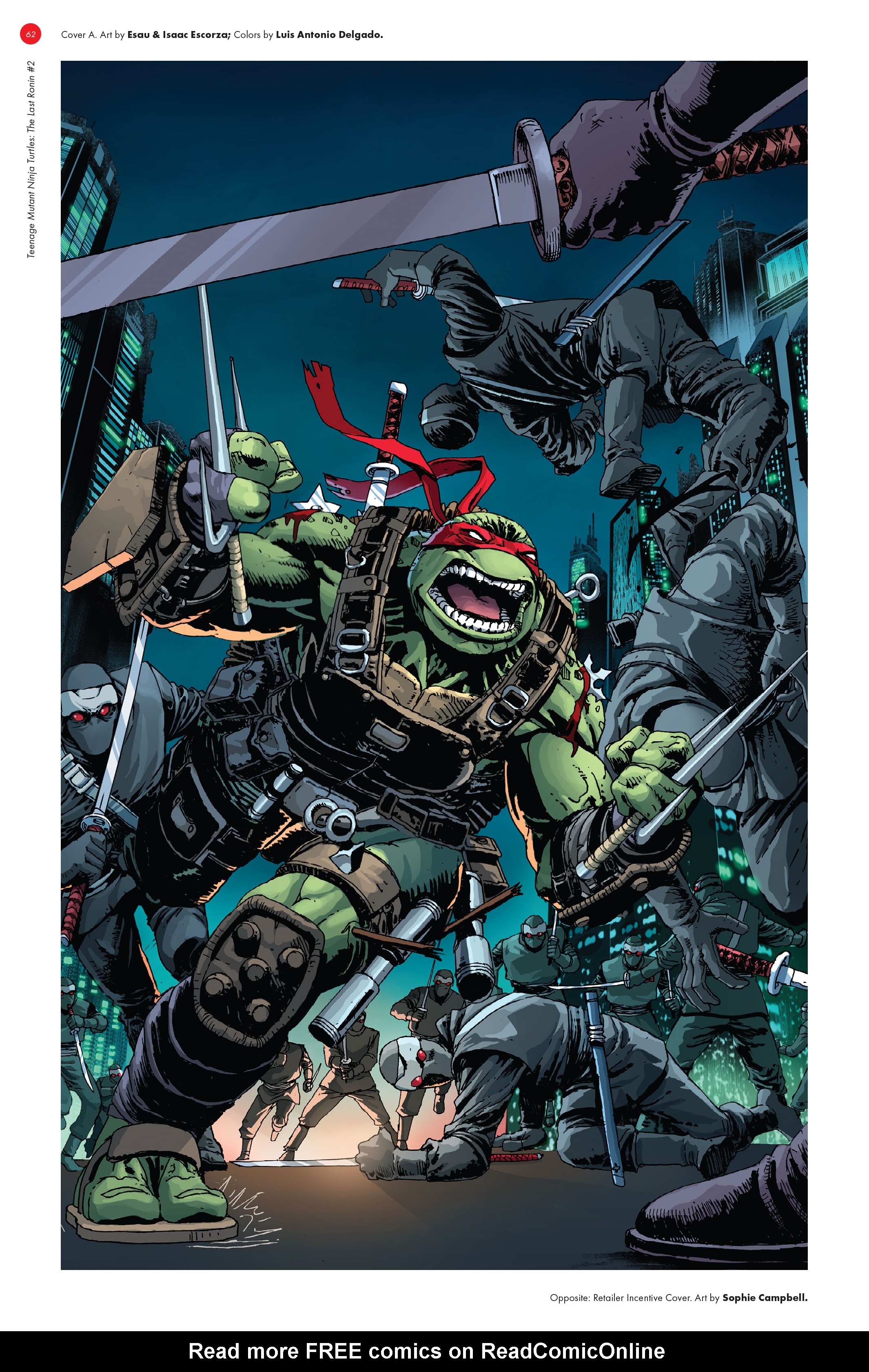 Read online Teenage Mutant Ninja Turtles: The Last Ronin - The Covers comic -  Issue # TPB (Part 1) - 60