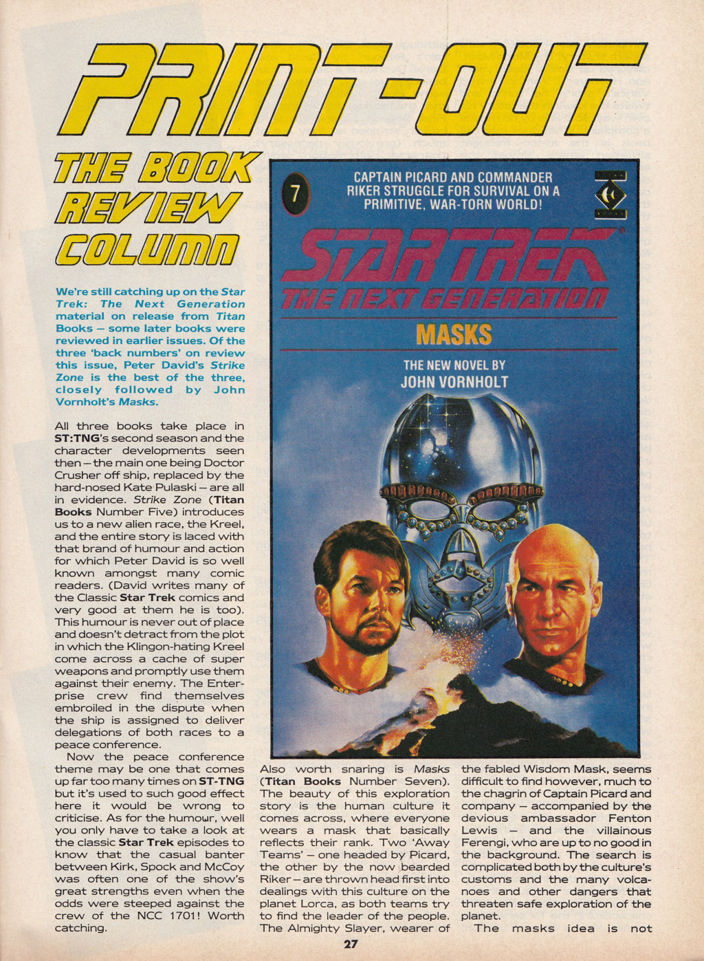 Read online Star Trek The Next Generation (1990) comic -  Issue #12 - 27