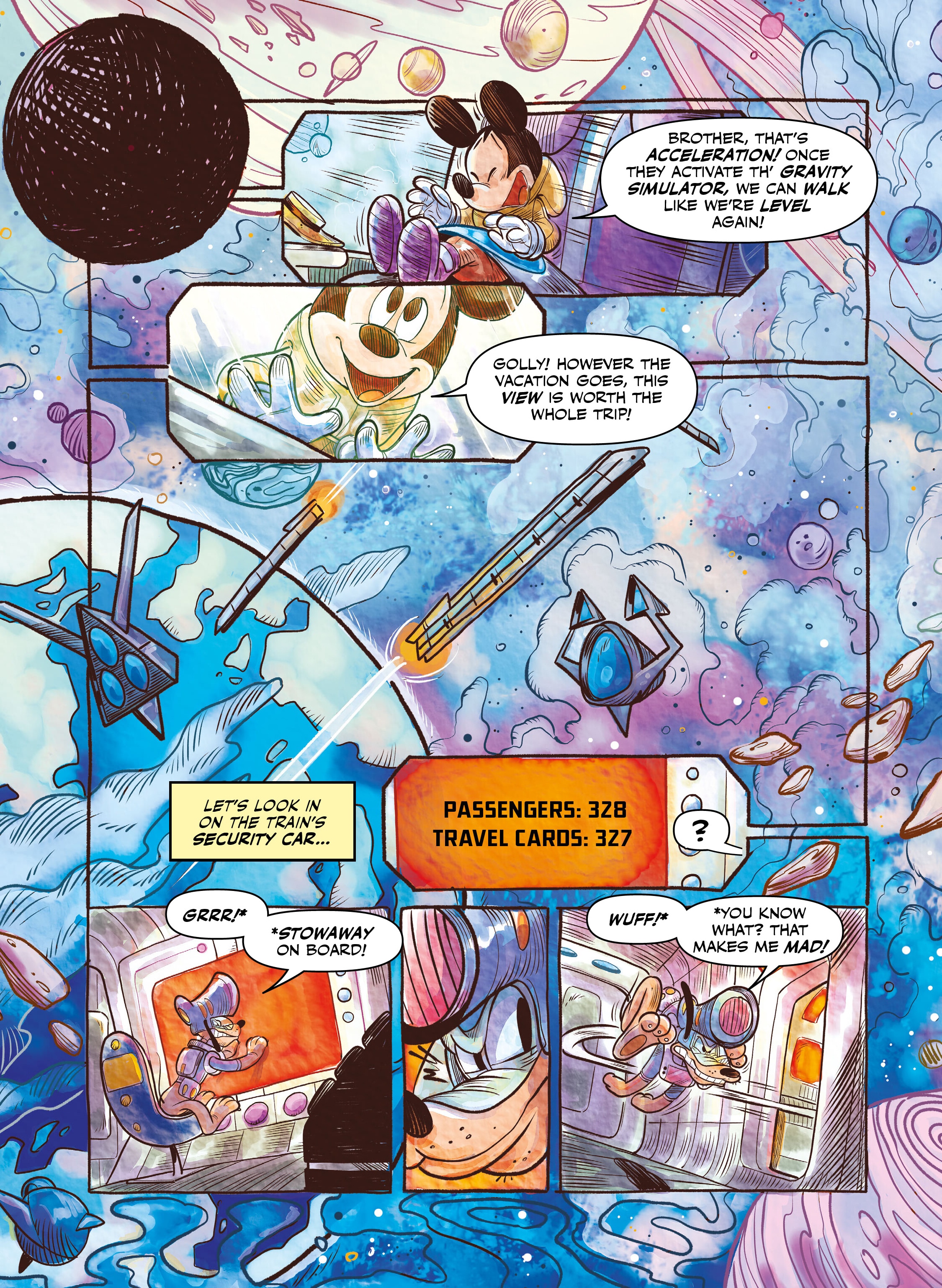 Read online Disney Once Upon a Mouse… In the Future comic -  Issue # TPB (Part 3) - 10