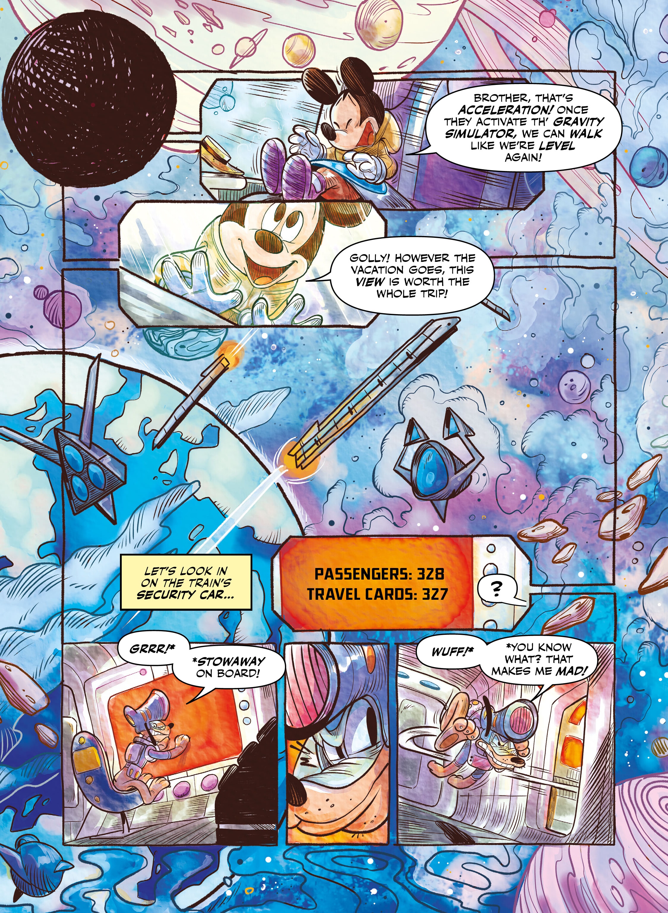 Read online Disney Once Upon a Mouse… In the Future comic -  Issue # TPB (Part 3) - 10