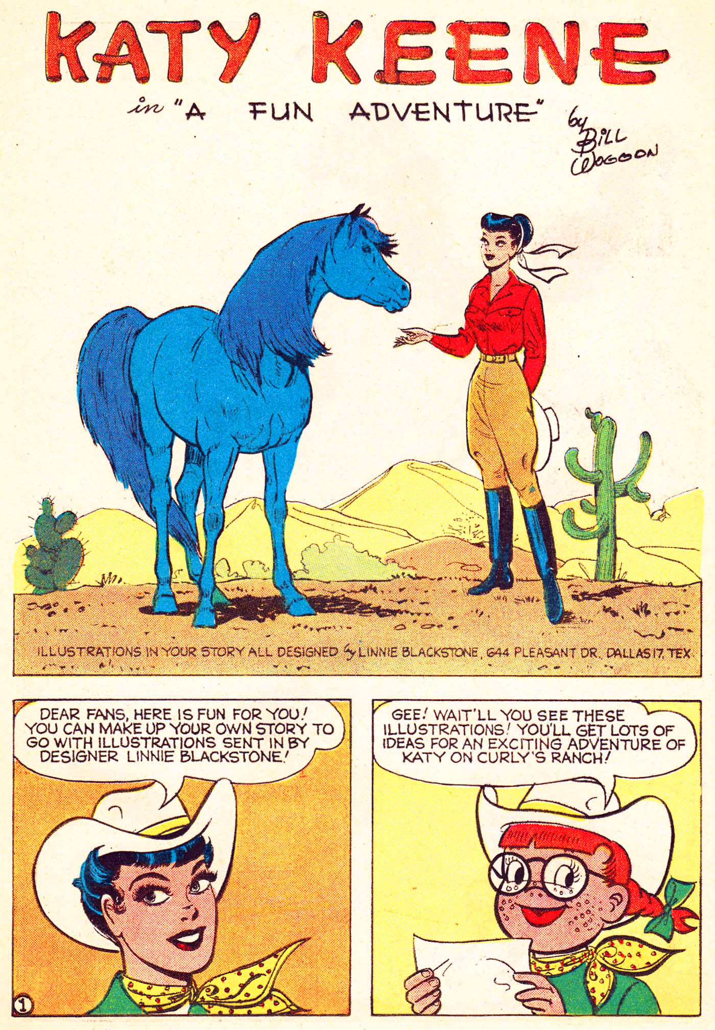 Read online Katy Keene (1949) comic -  Issue #54 - 20