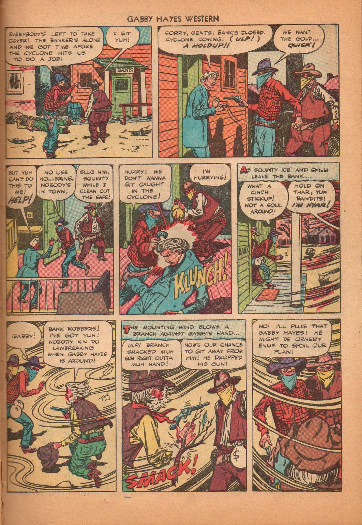 Read online Gabby Hayes Western comic -  Issue #7 - 31
