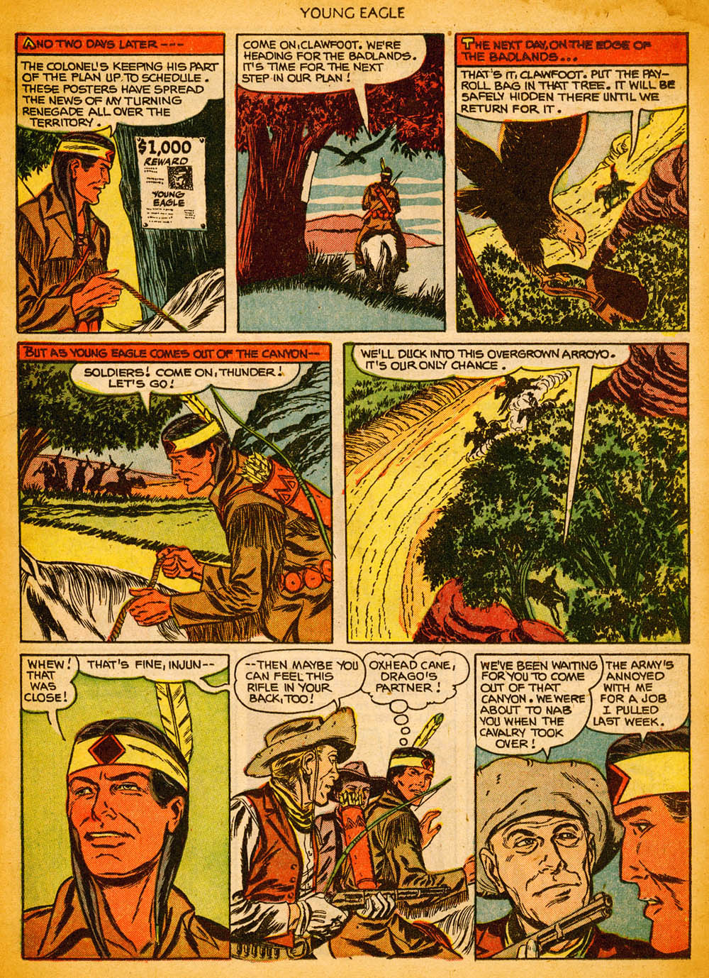 Read online Young Eagle comic -  Issue #10 - 5