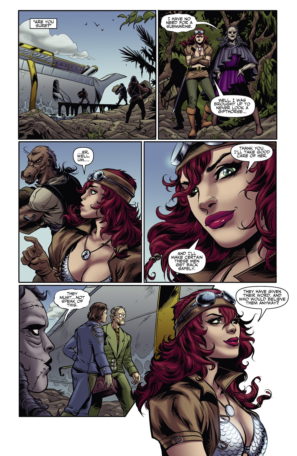 Legenderry: Red Sonja (2015) issue 5 - Page 21