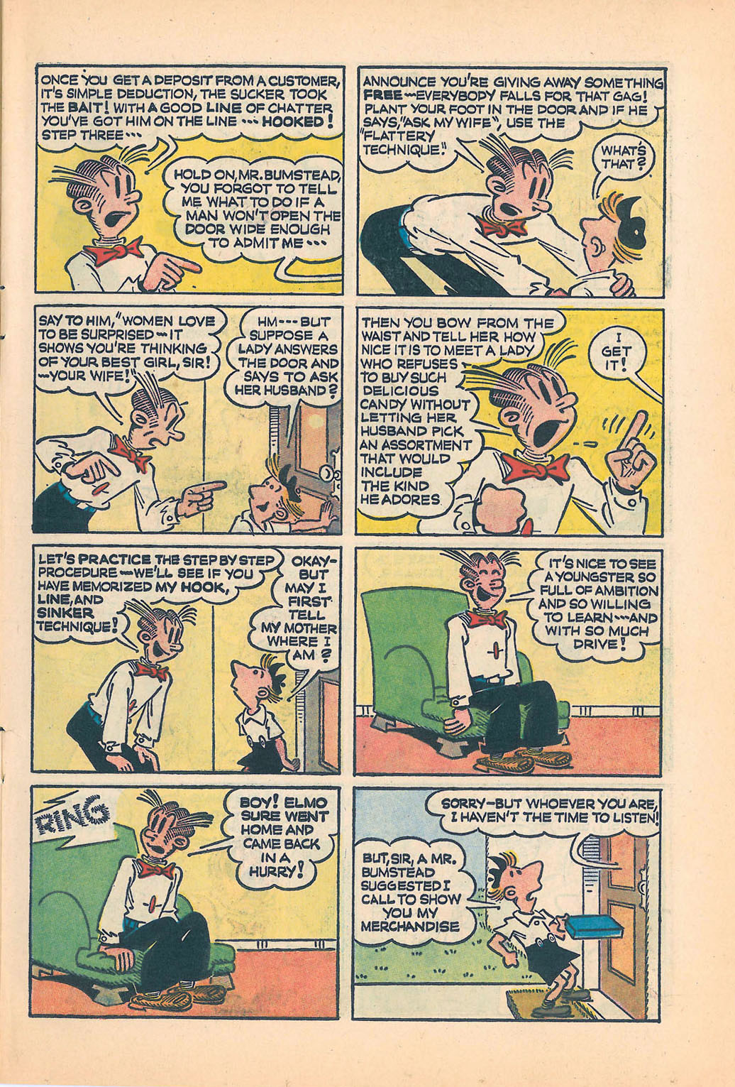 Read online Blondie Comics (1960) comic -  Issue #149 - 7