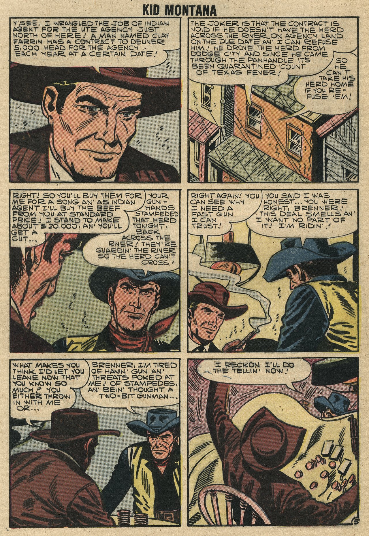 Read online Kid Montana comic -  Issue #12 - 8