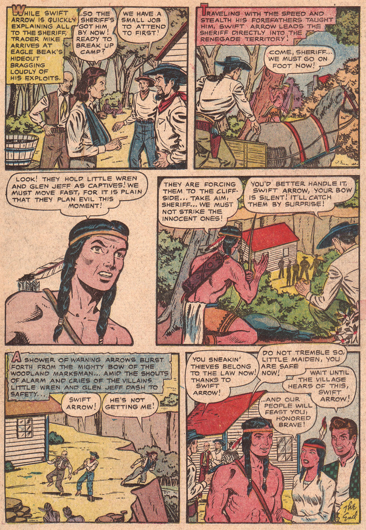 Read online Swift Arrow (1957) comic -  Issue #3 - 12