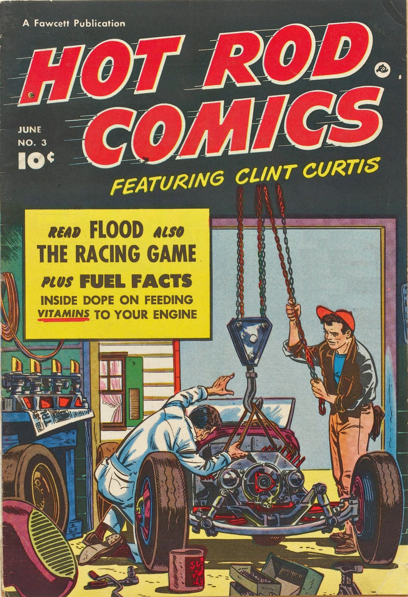 Read online Hot Rod Comics comic -  Issue #3 - 1