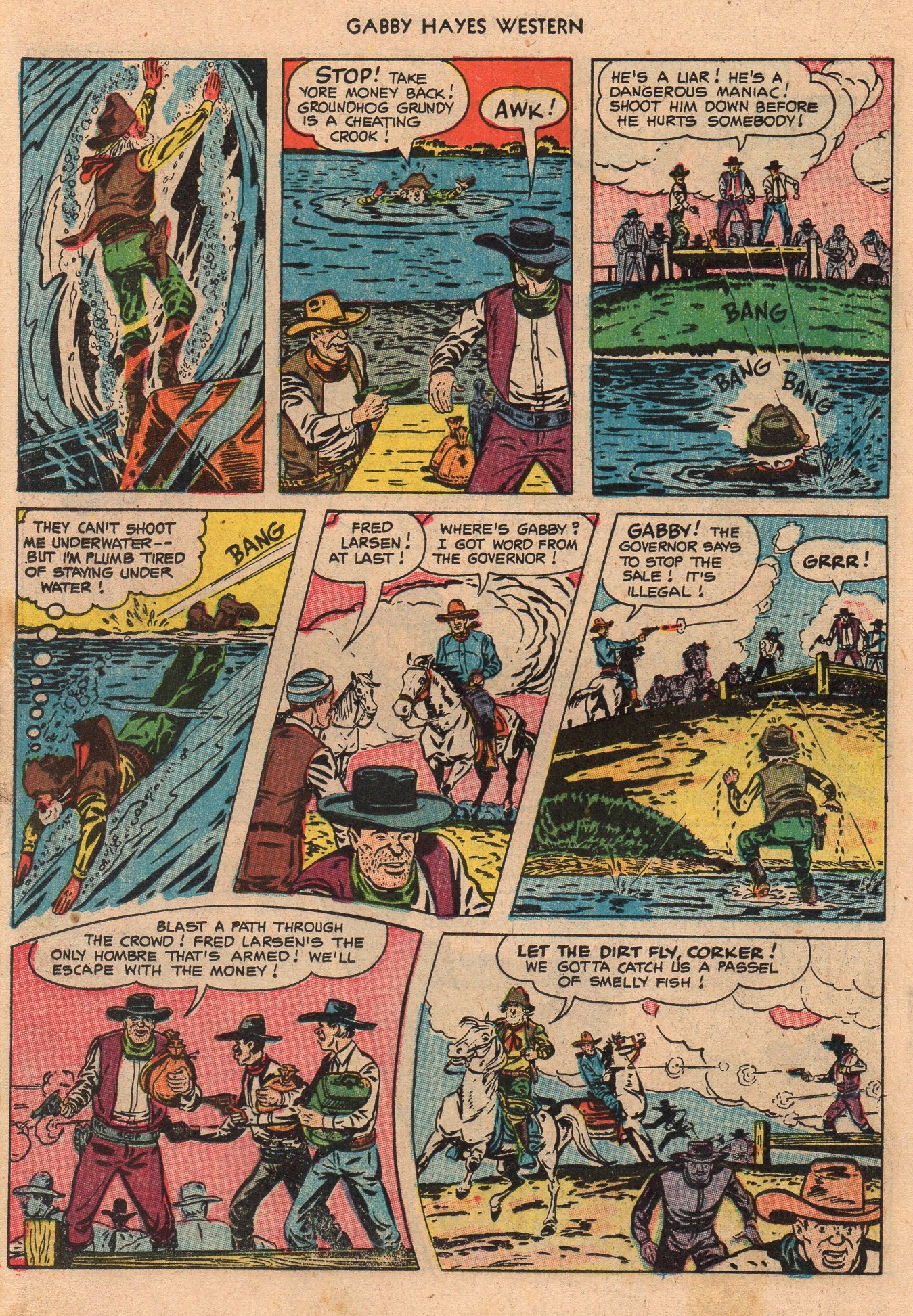Read online Gabby Hayes Western comic -  Issue #50 - 20