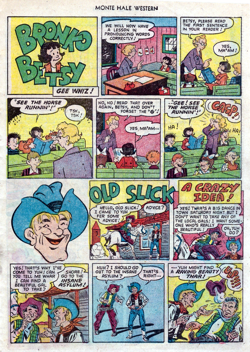 Read online Monte Hale Western comic -  Issue #82 - 27