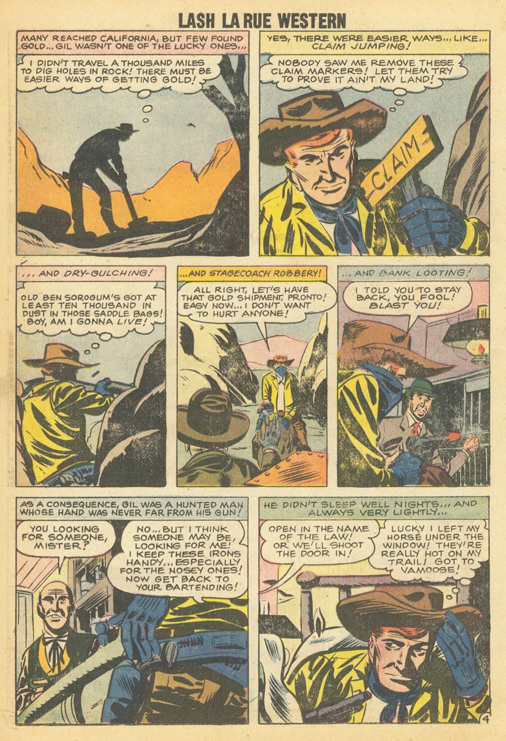Read online Lash Larue Western (1949) comic -  Issue #68 - 39