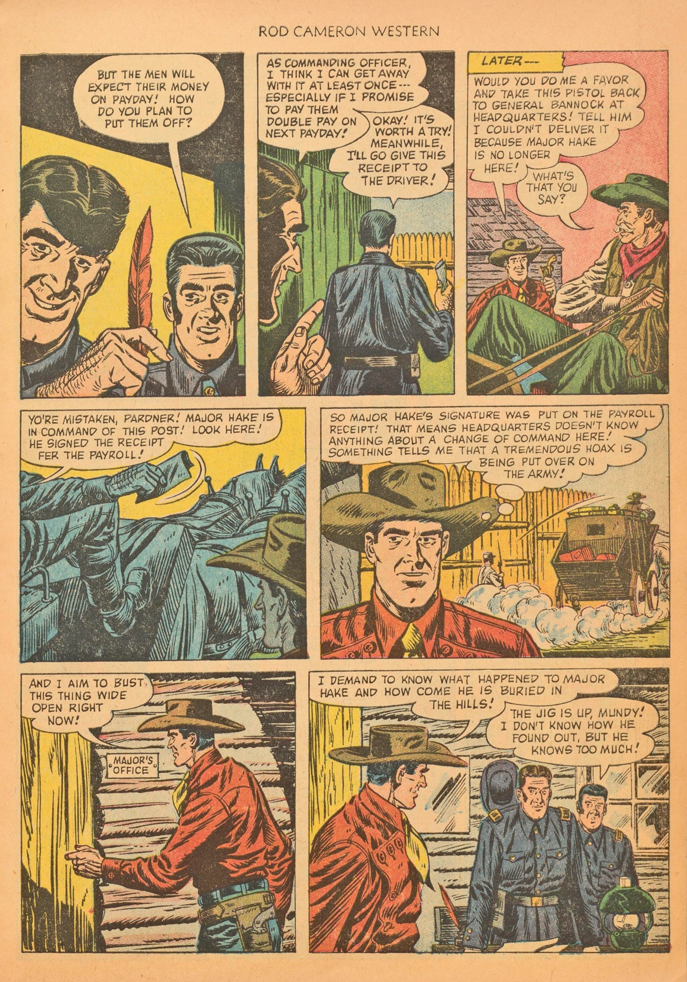 Read online Rod Cameron Western comic -  Issue #20 - 7