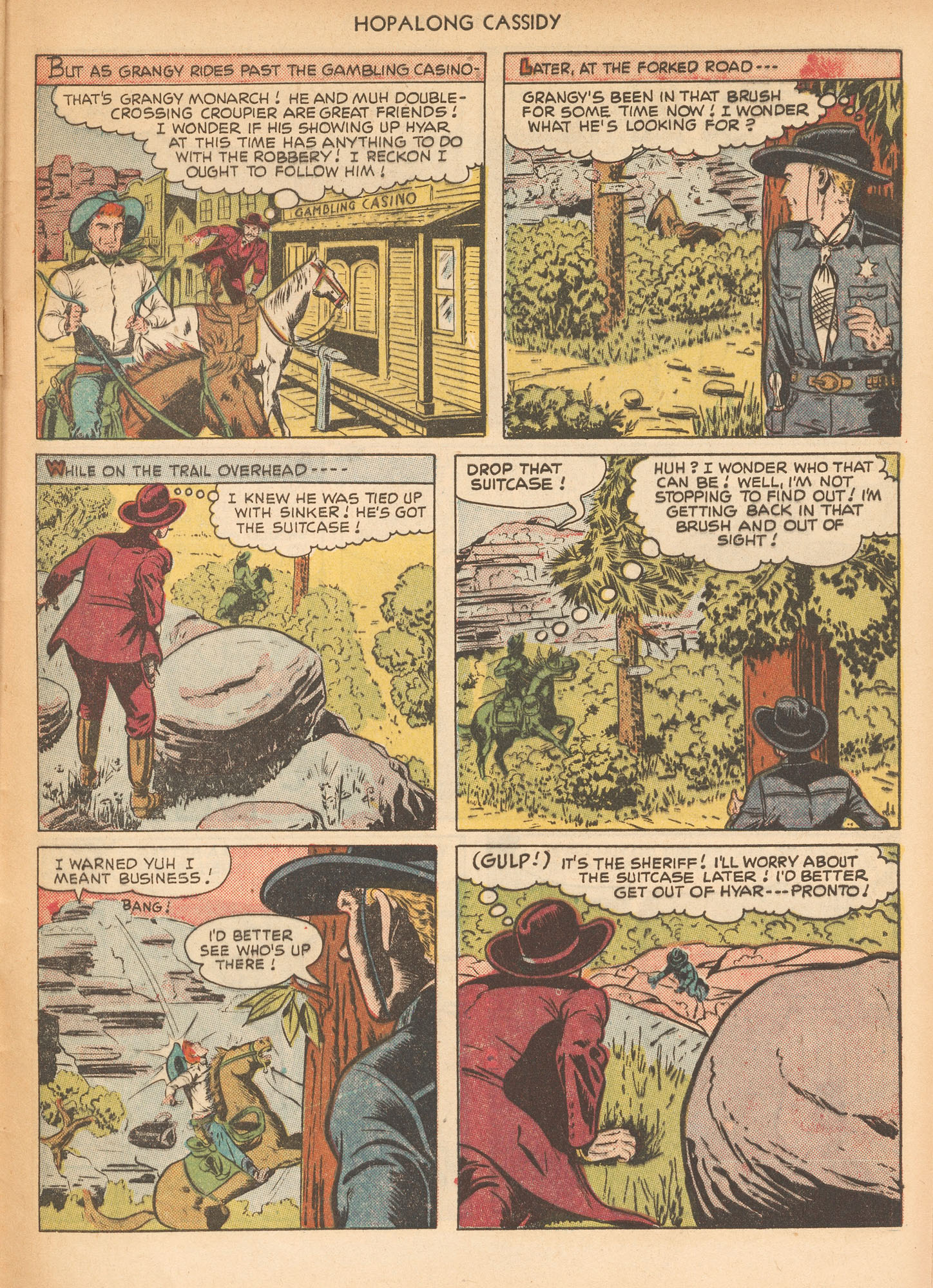 Read online Hopalong Cassidy comic -  Issue #57 - 29