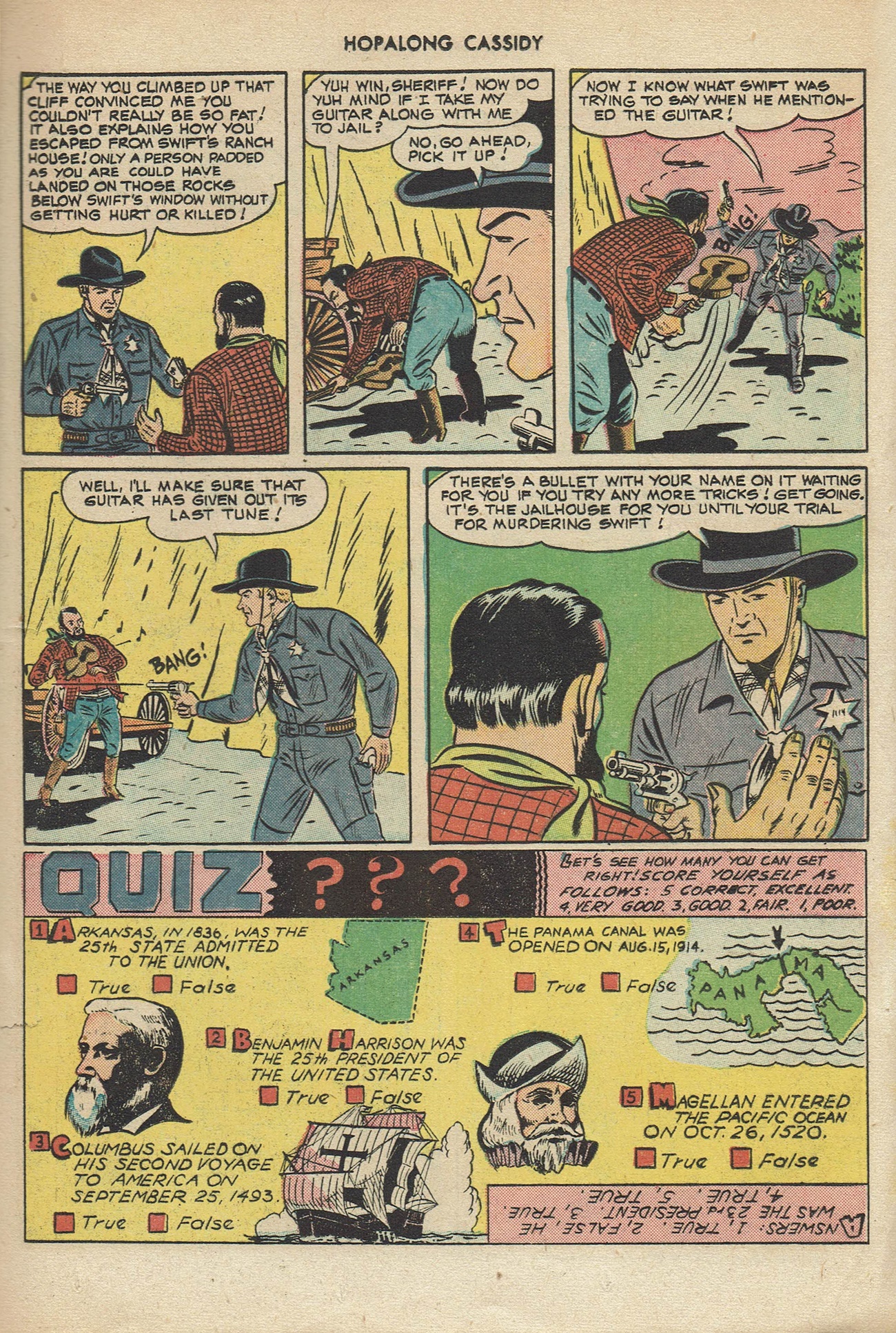 Read online Hopalong Cassidy comic -  Issue #45 - 25