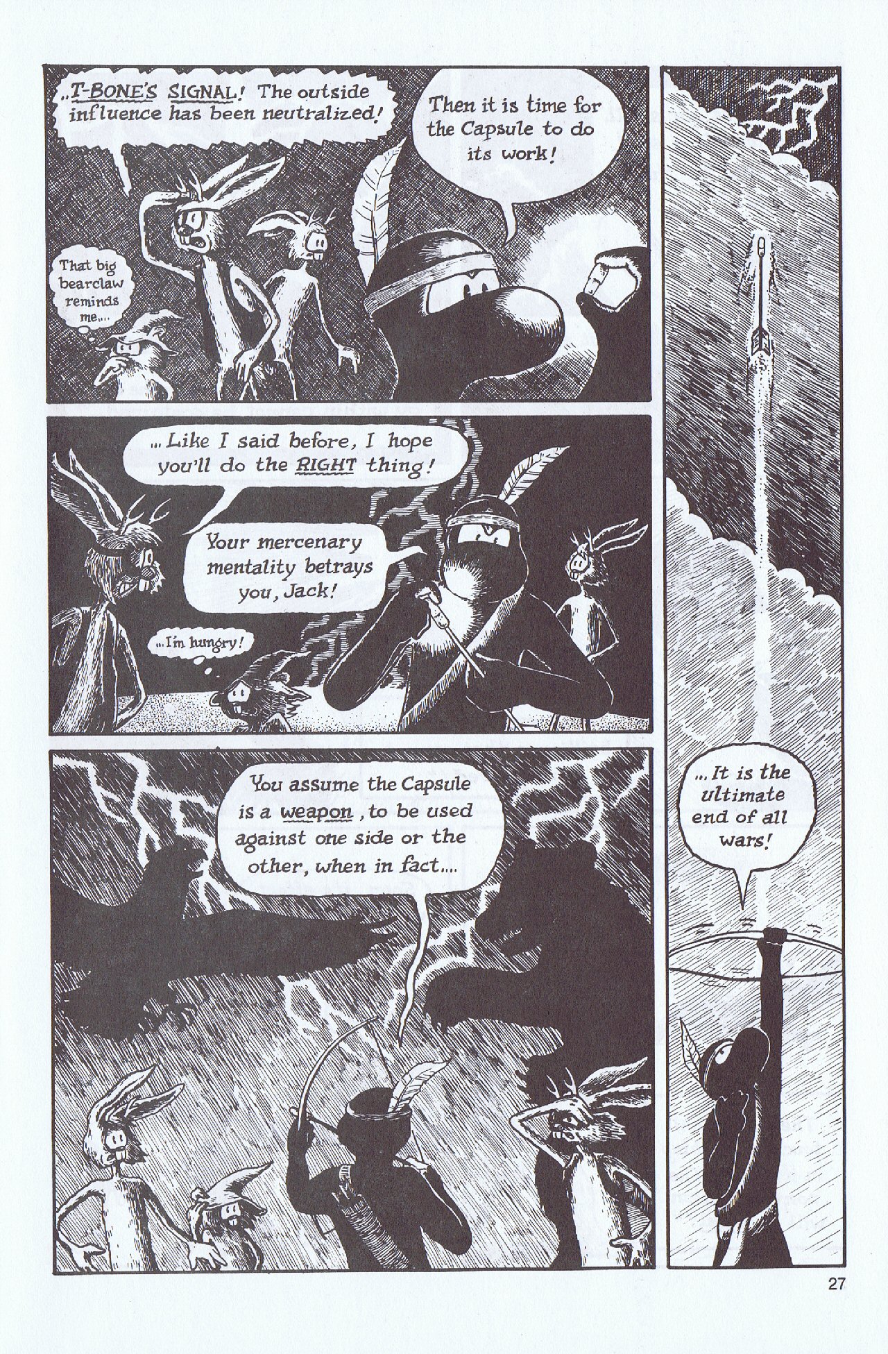 Read online Tales Of The Jackalope comic -  Issue #3 - 29