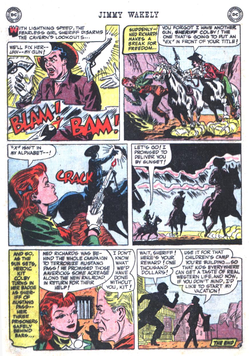 Read online Jimmy Wakely comic -  Issue #12 - 34