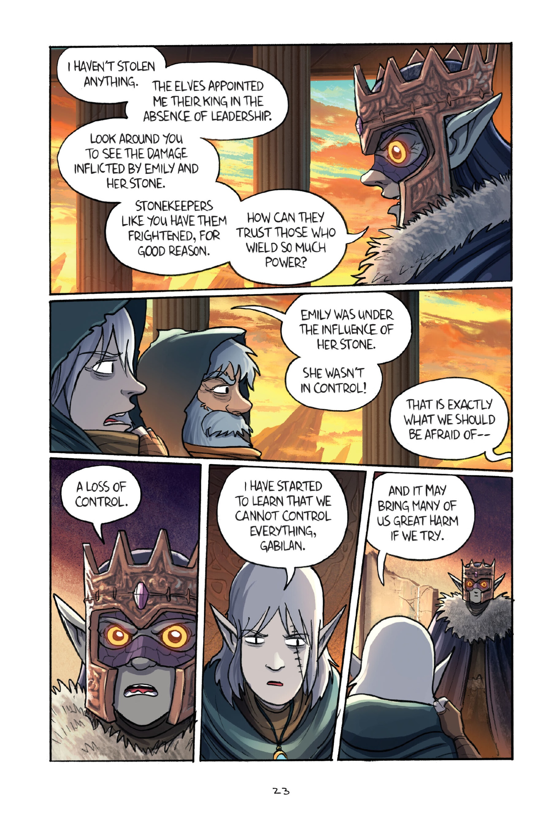 Read online Amulet comic -  Issue # TPB 9 (Part 1) - 25