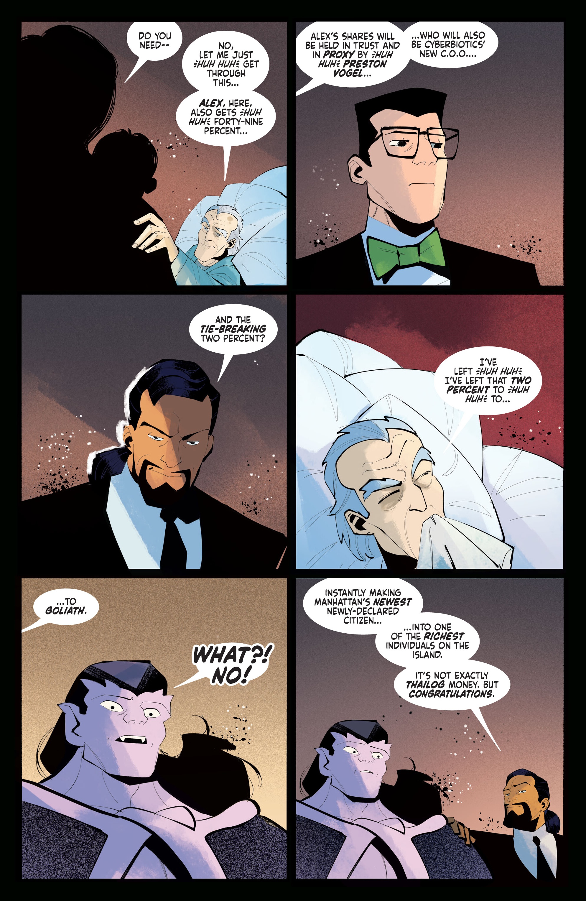 Read online Gargoyles (2022) comic -  Issue #11 - 19