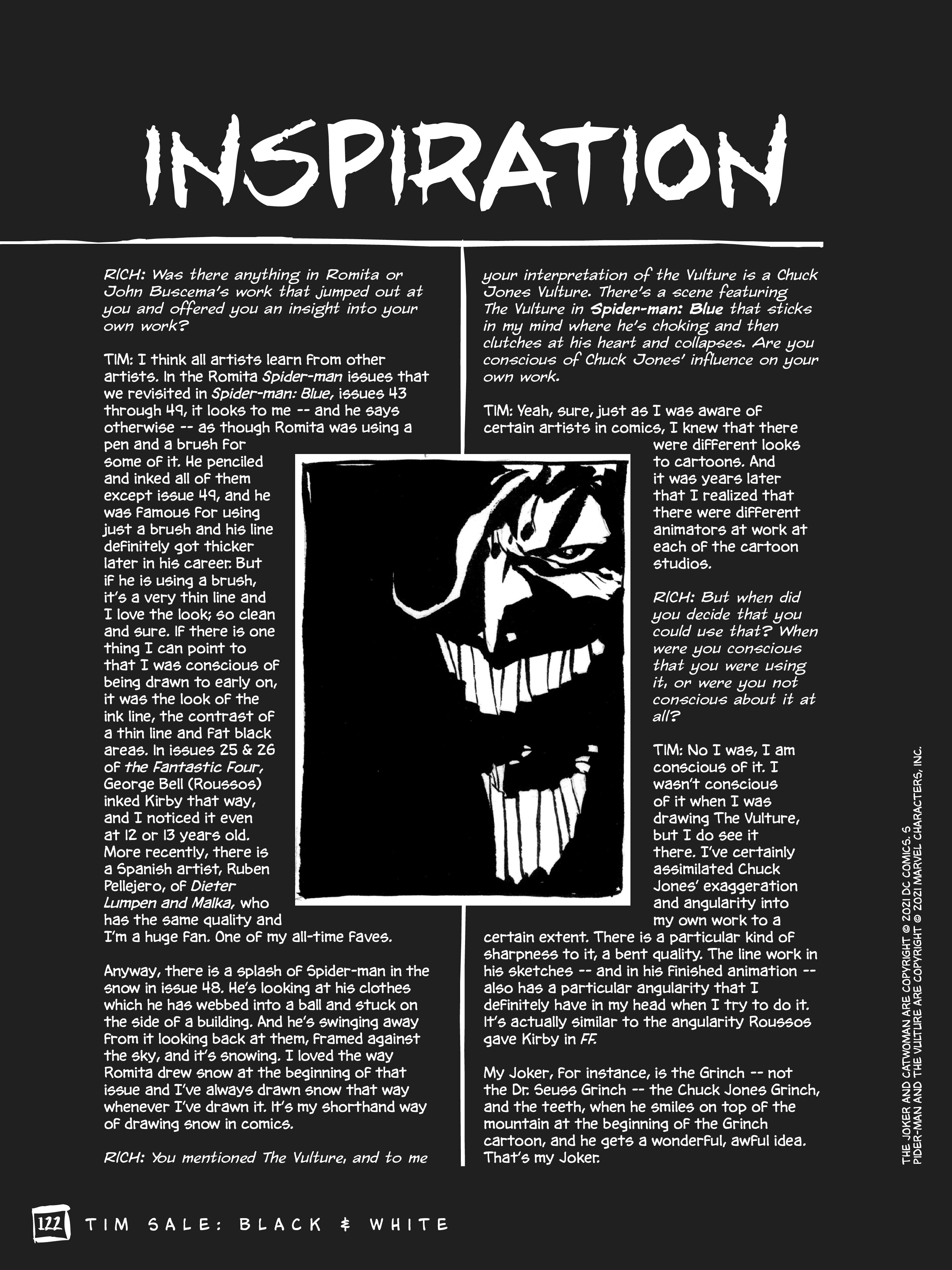 Read online Drawing Heroes in the Backyard: Tim Sale Black and White, Revised and Expanded comic -  Issue # TPB (Part 2) - 11