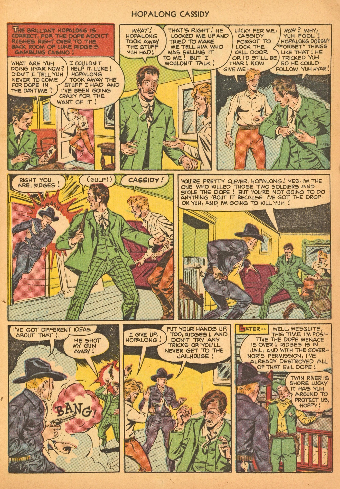 Read online Hopalong Cassidy comic -  Issue #66 - 21