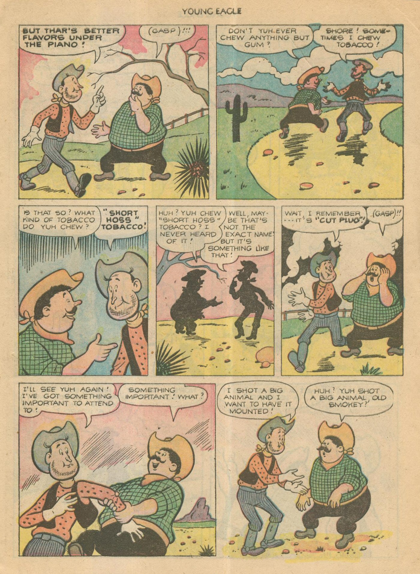 Read online Young Eagle comic -  Issue #9 - 18