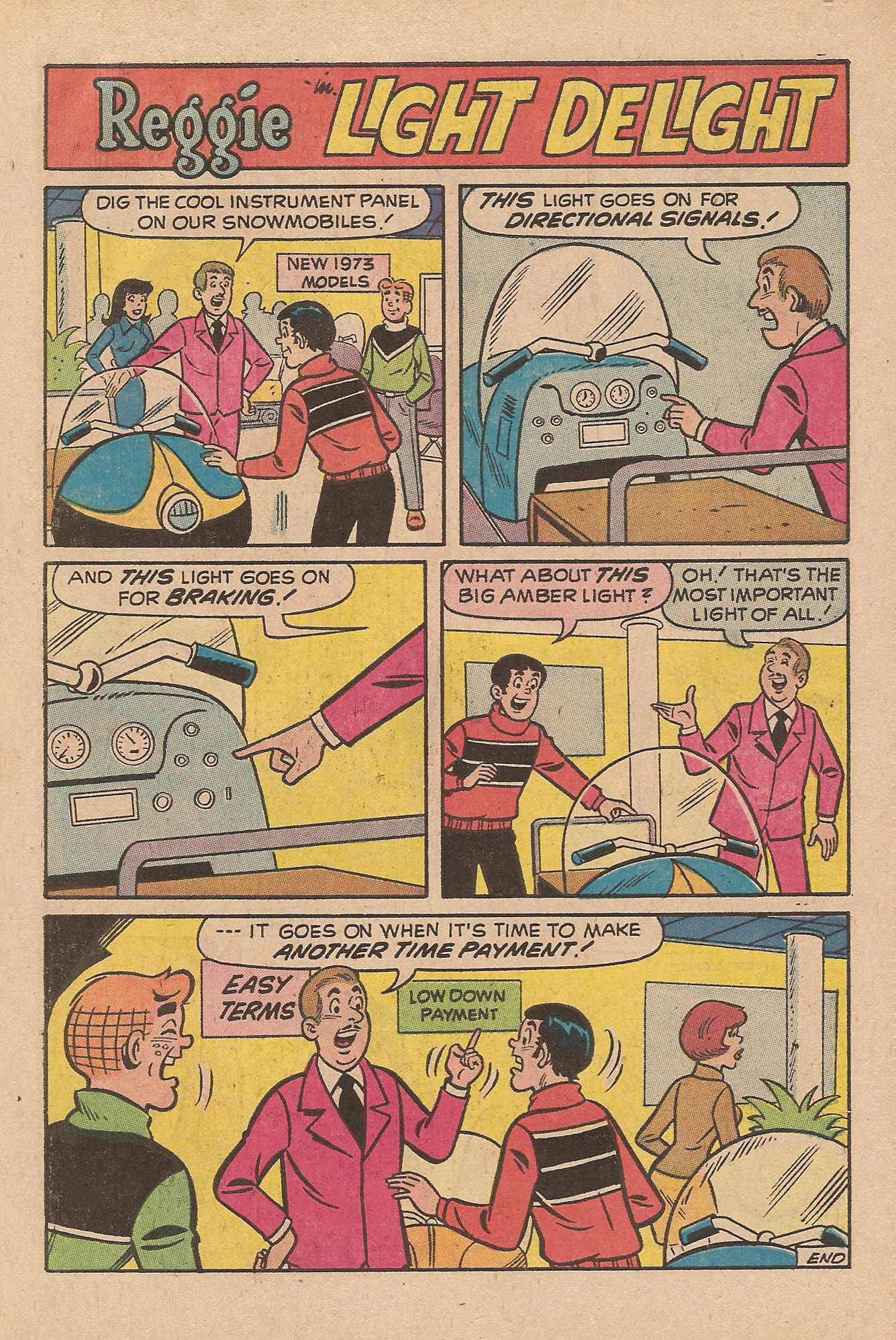 Read online Reggie's Wise Guy Jokes comic -  Issue #25 - 7