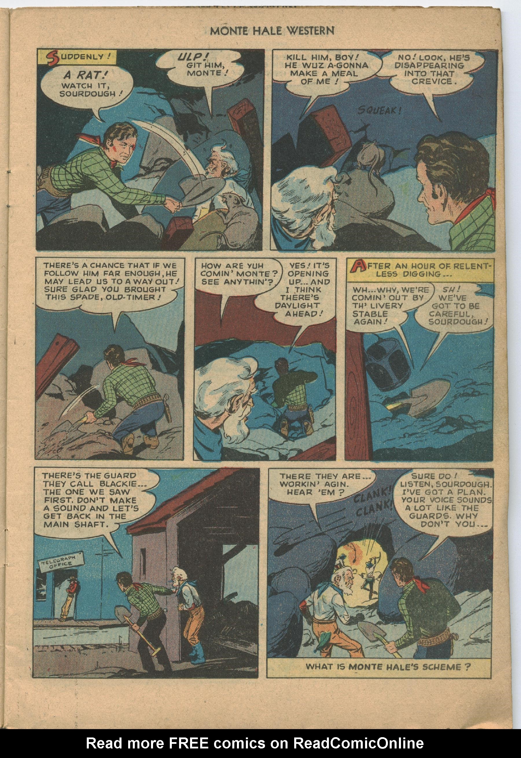 Read online Monte Hale Western comic -  Issue #29 - 11
