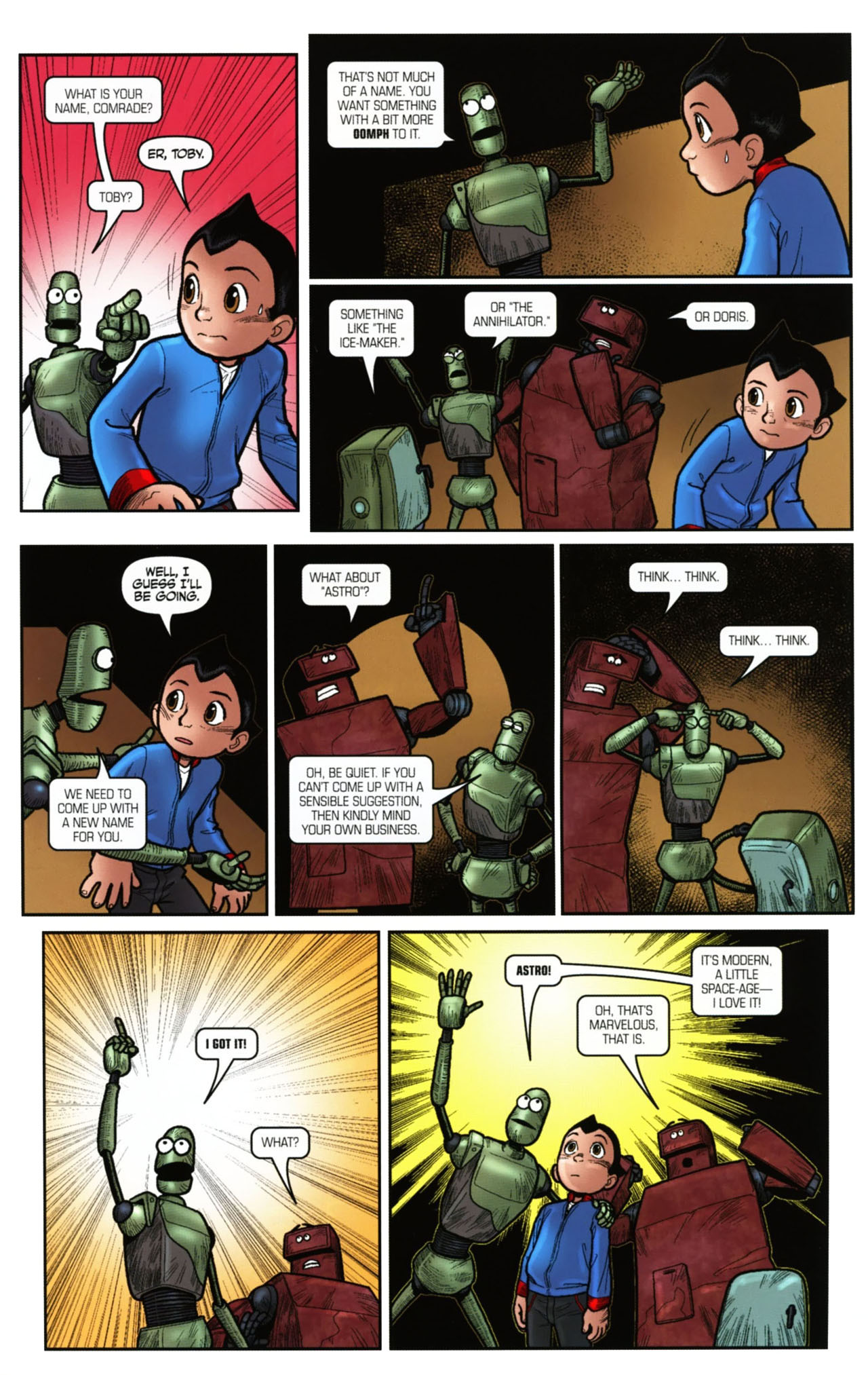 Read online Astro Boy: The Movie: Official Movie Adaptation comic -  Issue #2 - 21