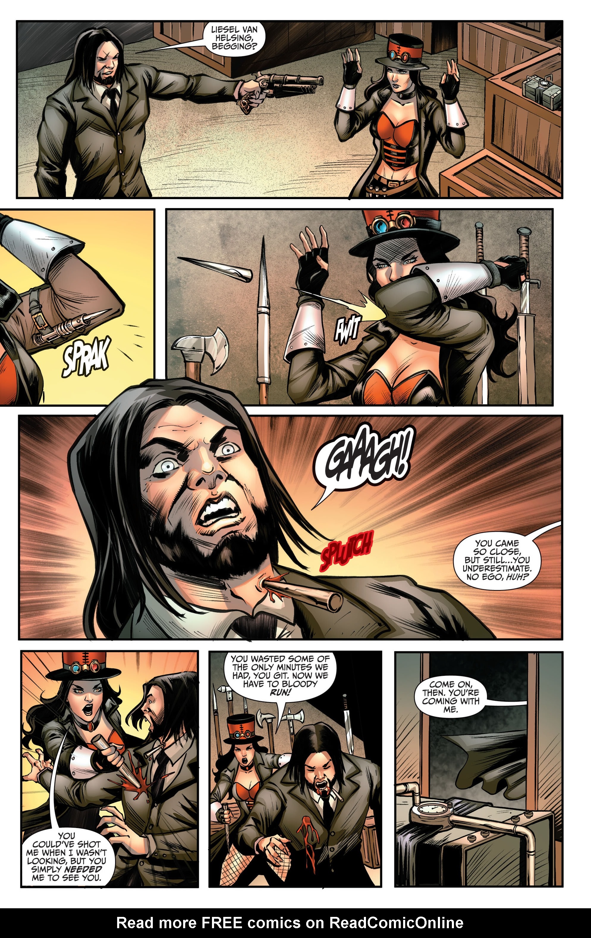 Read online Van Helsing Annual: Bride of the Night comic -  Issue # Full - 27