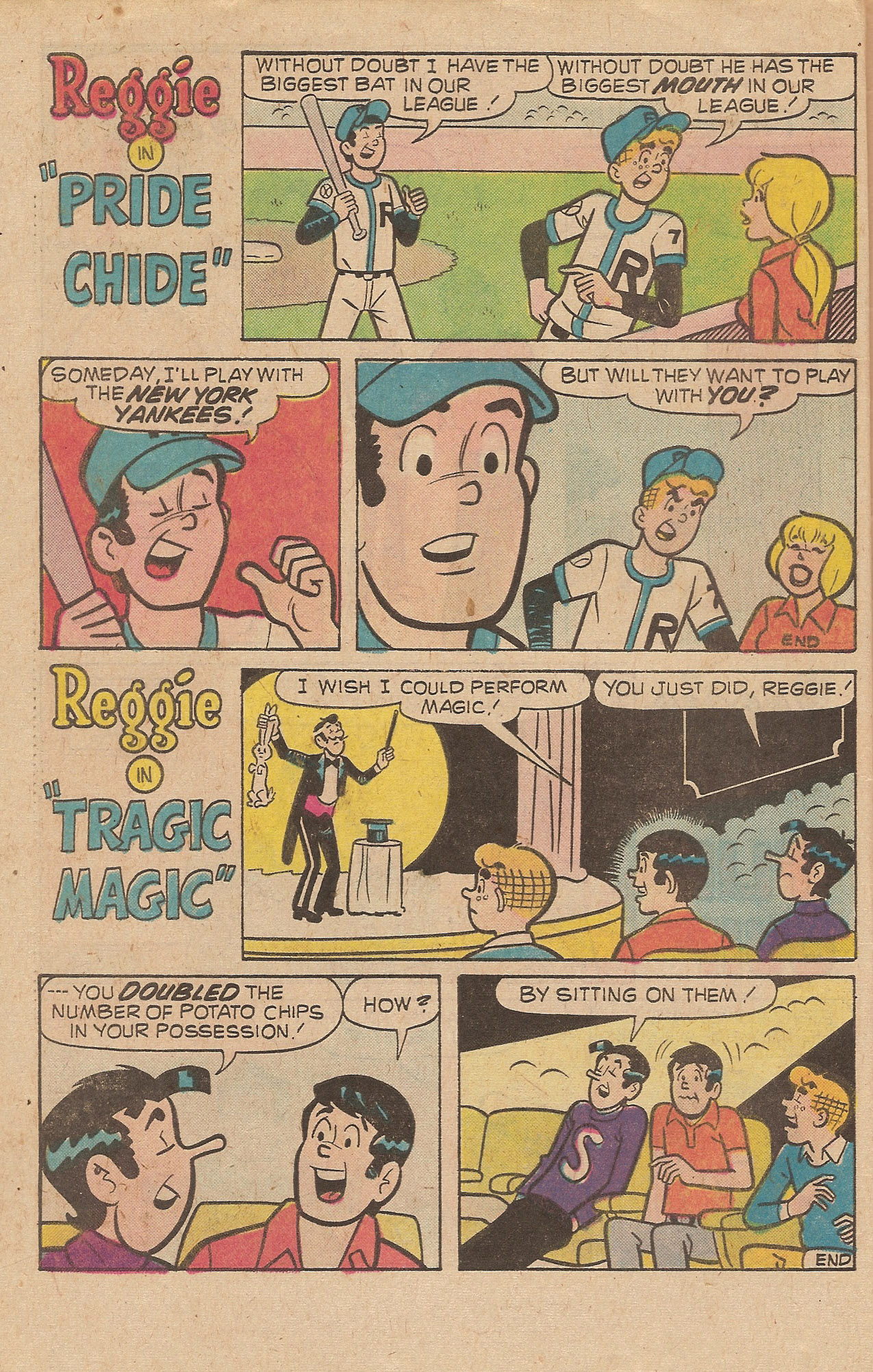 Read online Reggie's Wise Guy Jokes comic -  Issue #42 - 32