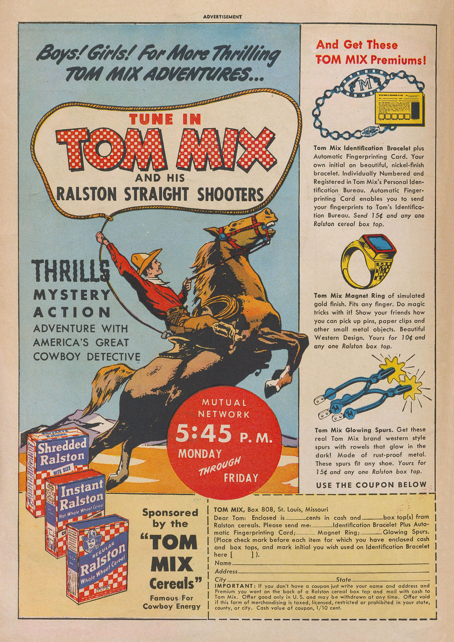 Read online Tom Mix Western (1948) comic -  Issue #9 - 2