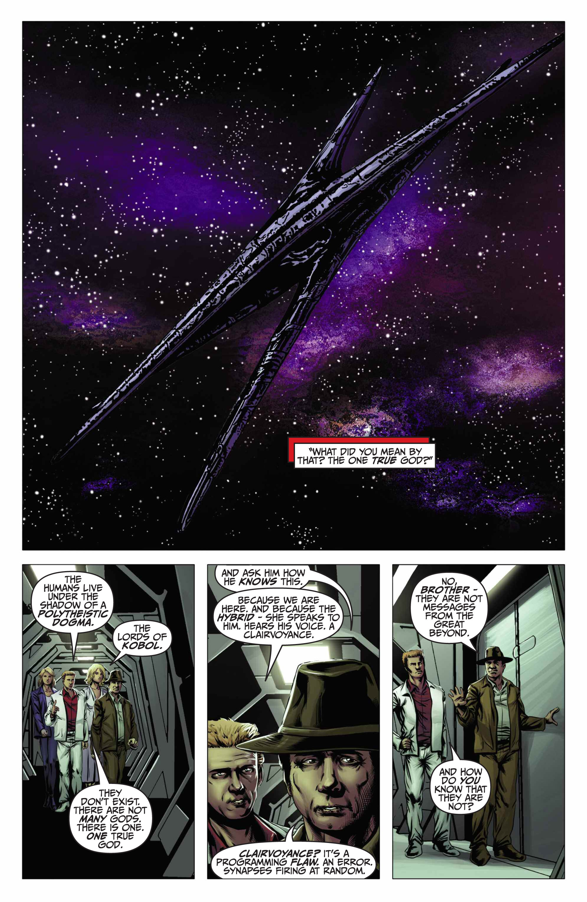 Read online (New) Battlestar Galactica: Six comic -  Issue #5 - 9
