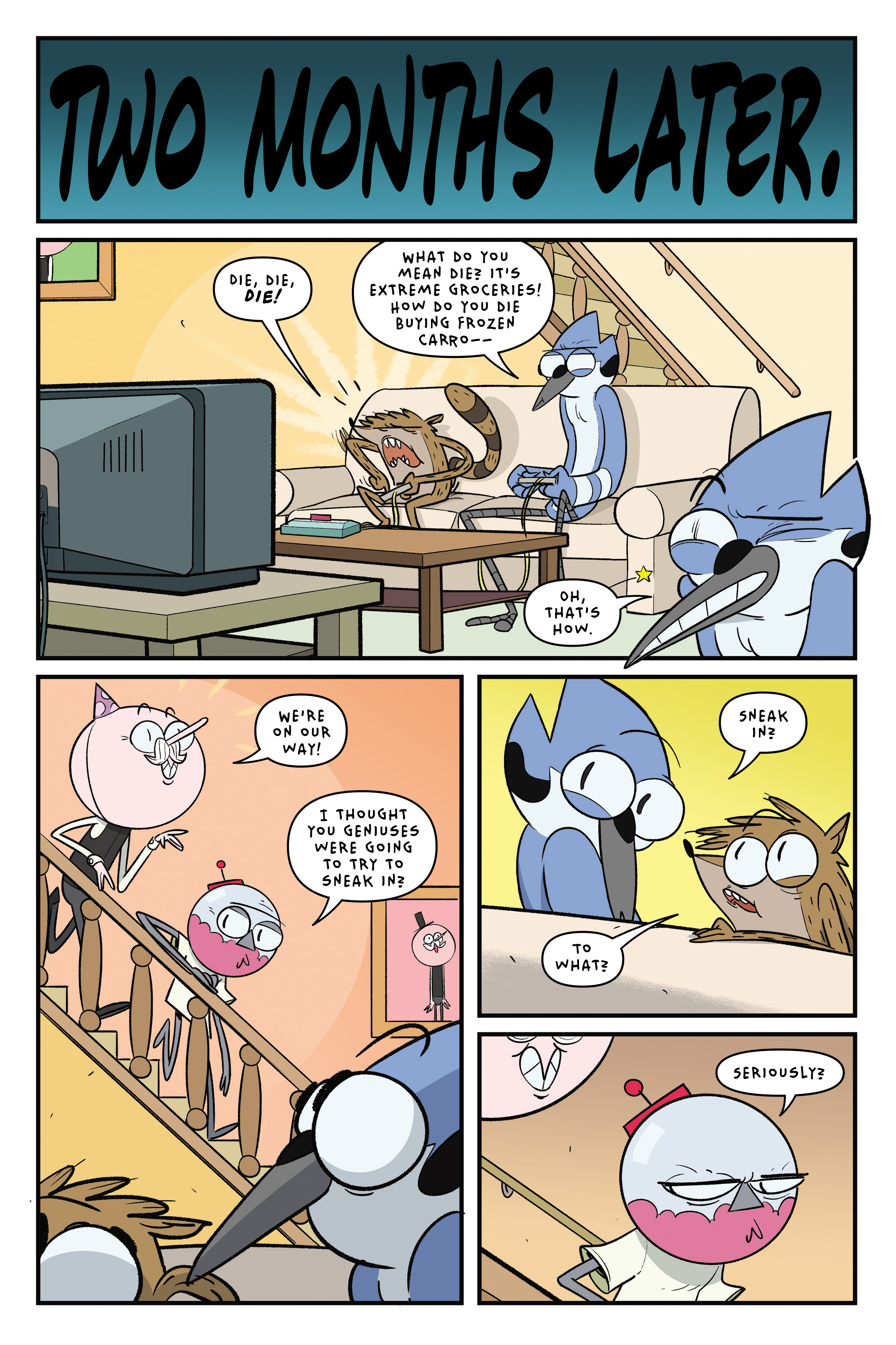 Read online Regular Show: Comic Conned comic -  Issue # TPB - 51