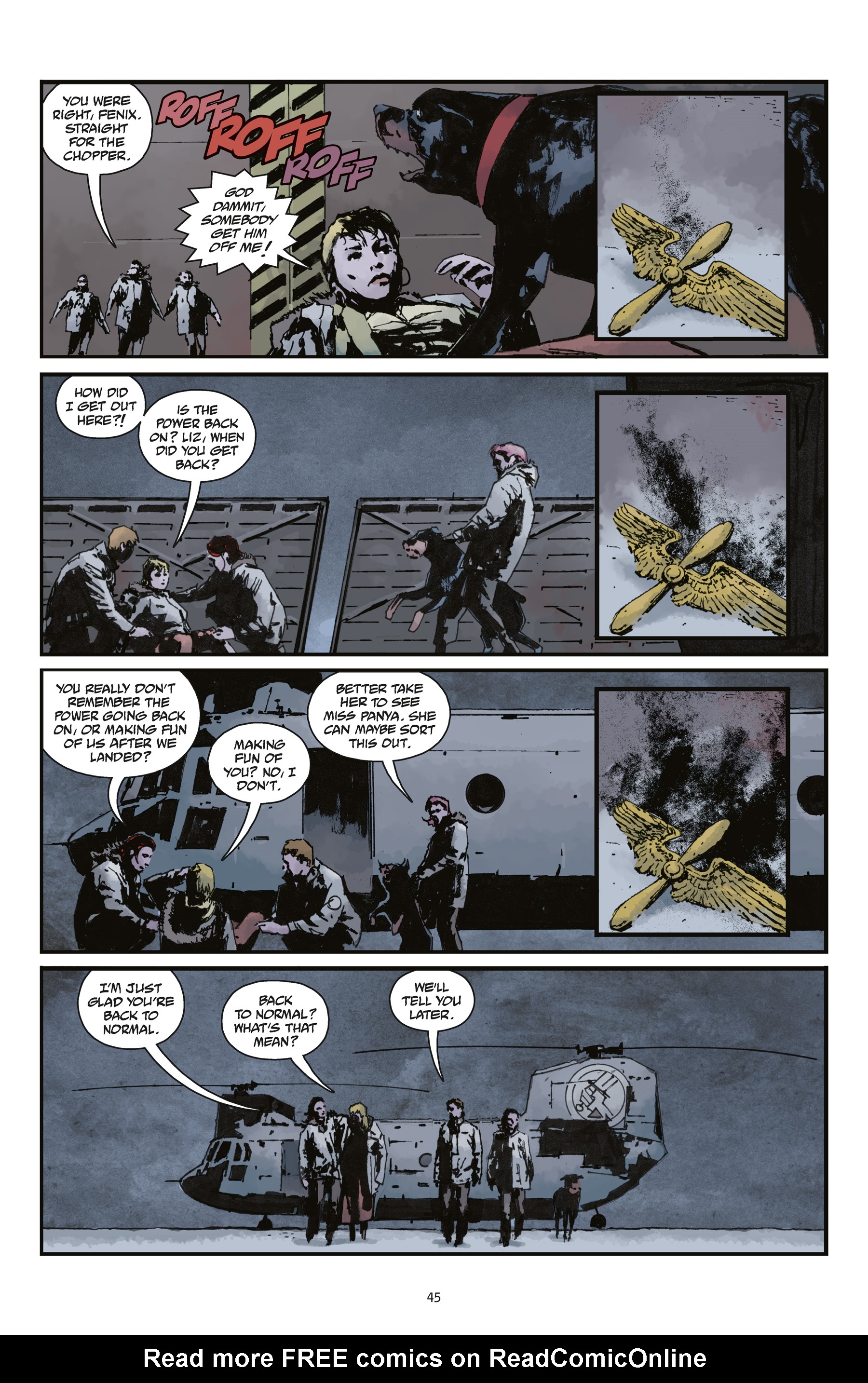 Read online B.P.R.D. Omnibus comic -  Issue # TPB 8 (Part 1) - 44