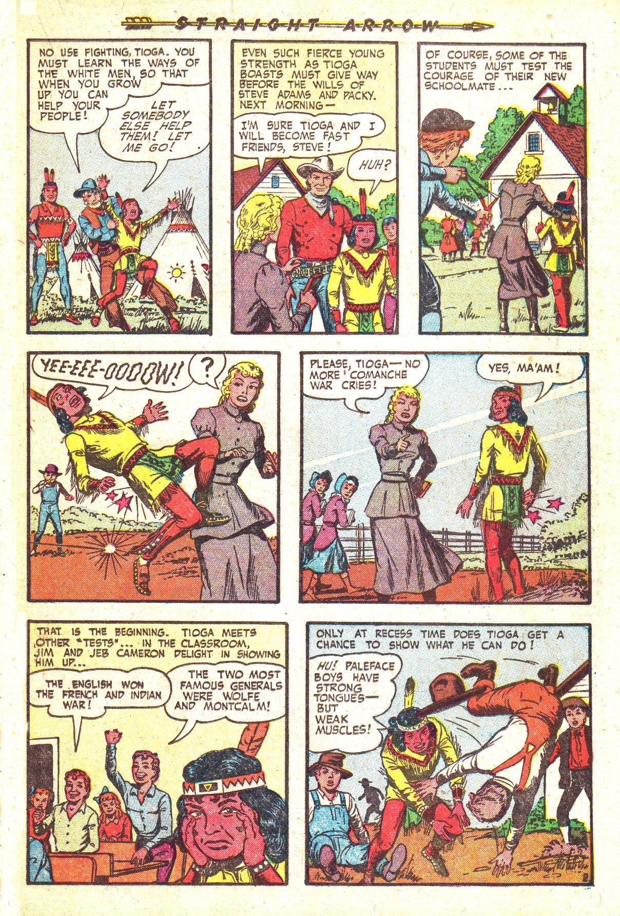 Read online Straight Arrow comic -  Issue #35 - 19