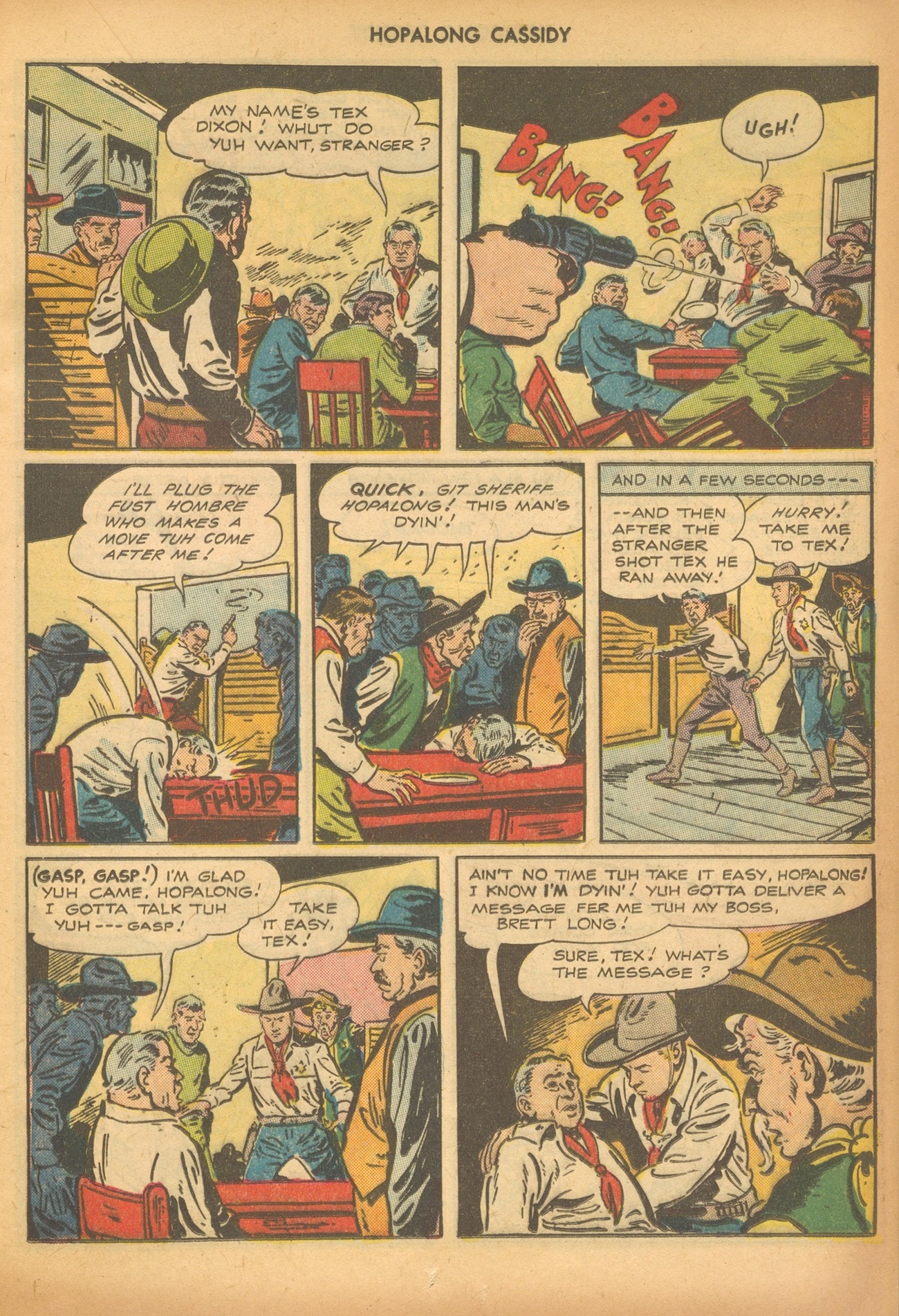 Read online Hopalong Cassidy comic -  Issue #12 - 17