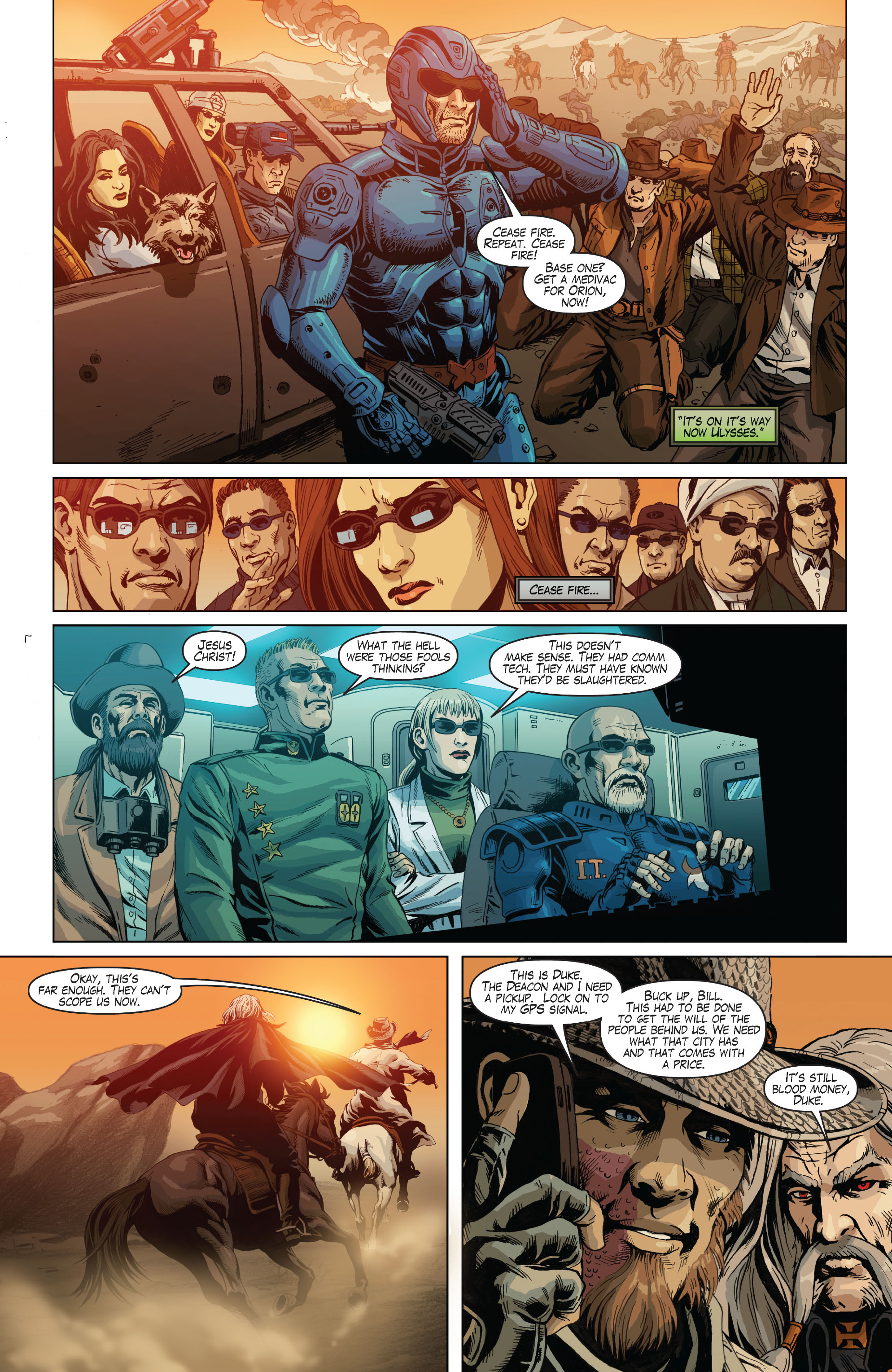 Read online Marksmen comic -  Issue #2 - 20