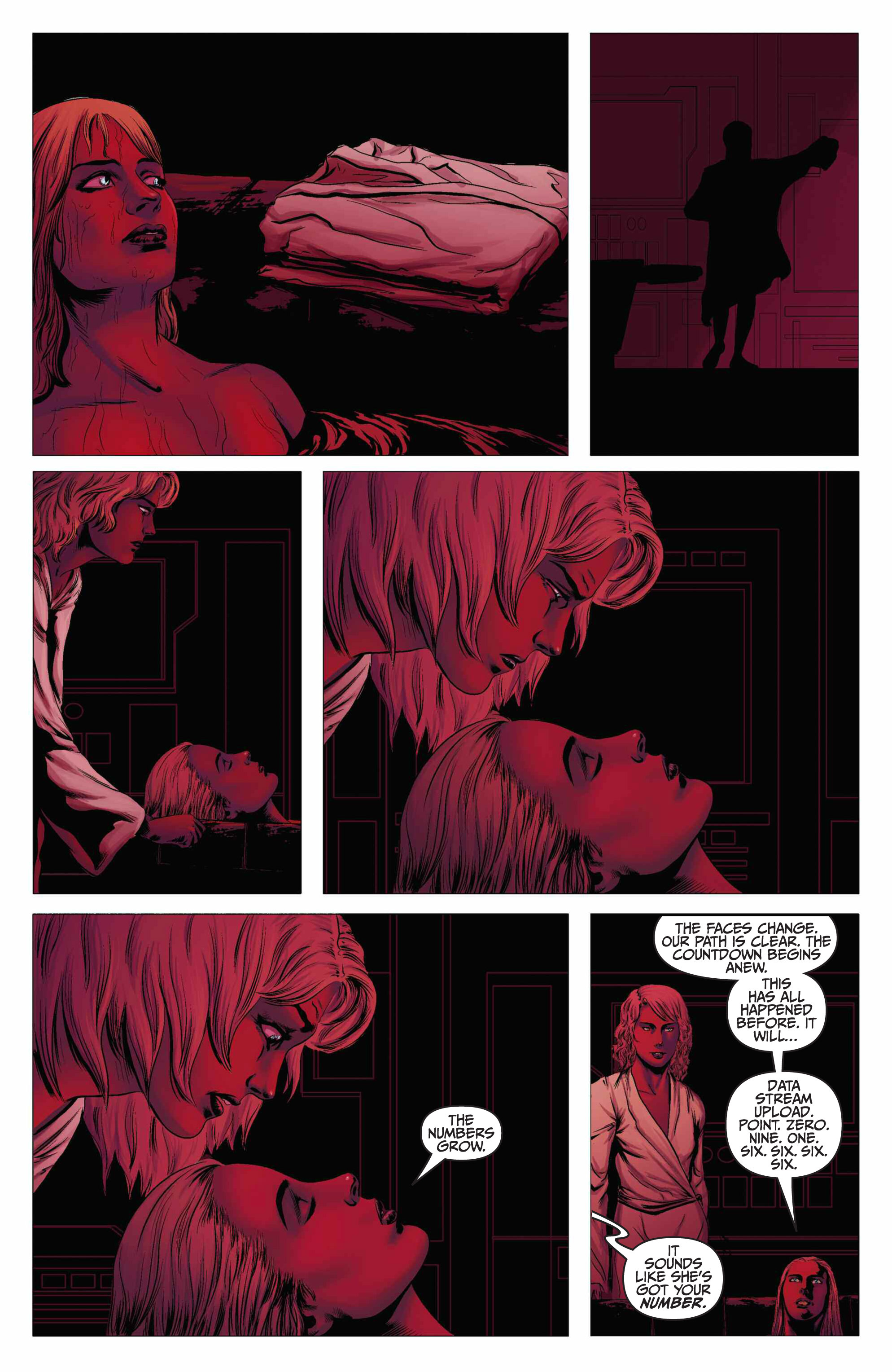 Read online (New) Battlestar Galactica: Six comic -  Issue #5 - 7