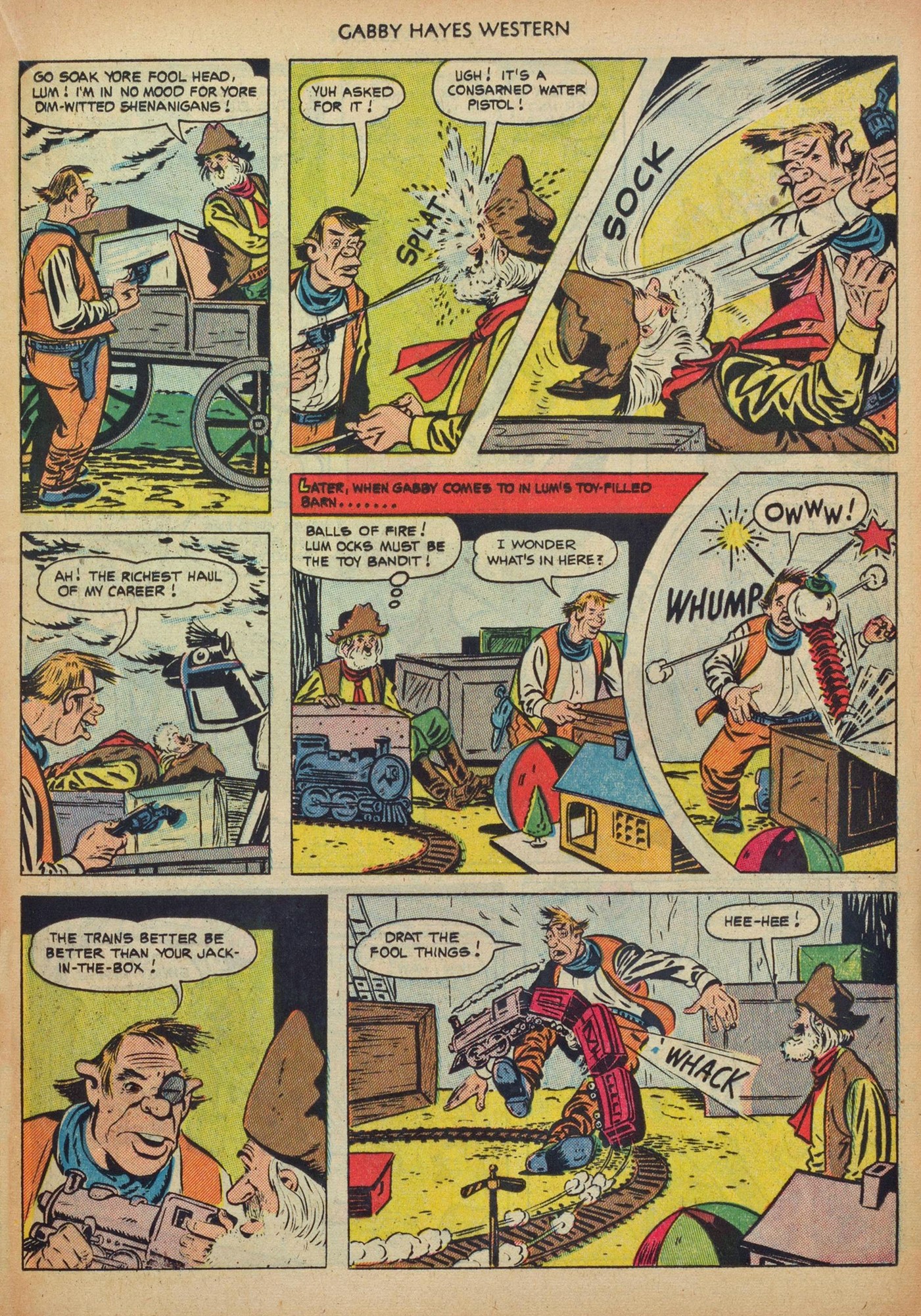 Read online Gabby Hayes Western comic -  Issue #44 - 17