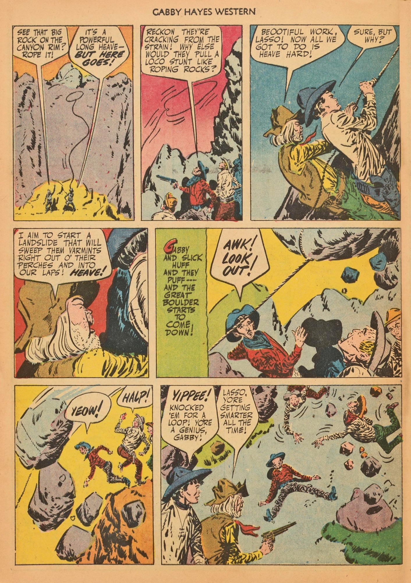 Read online Gabby Hayes Western comic -  Issue #25 - 48