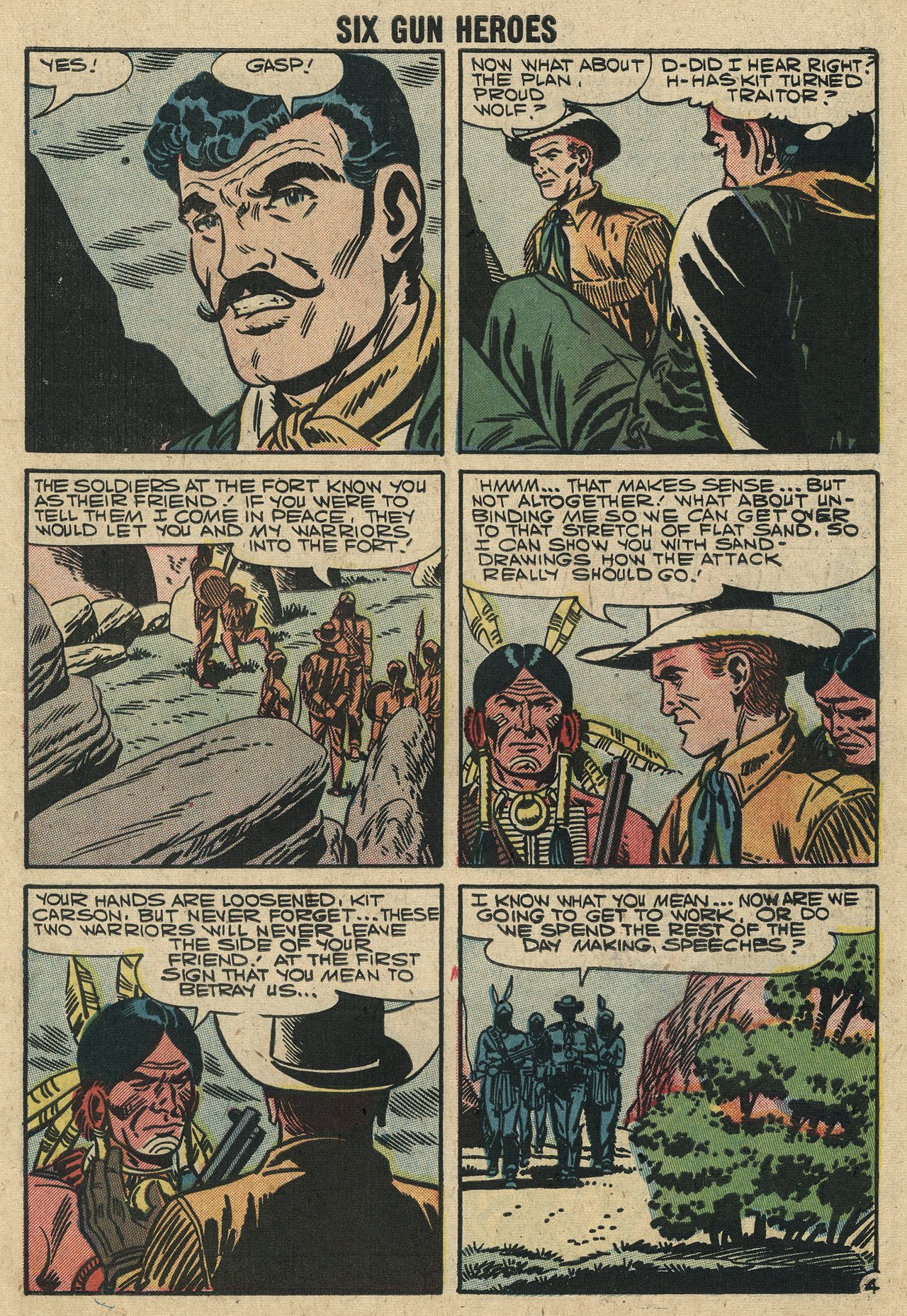 Read online Six-Gun Heroes comic -  Issue #45 - 7