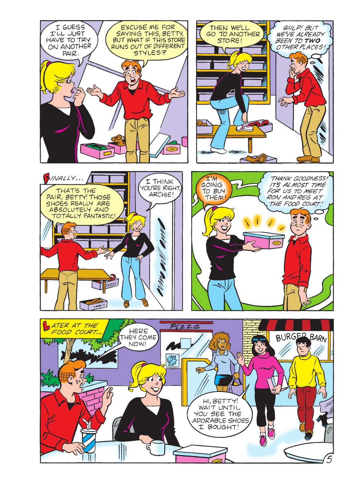 Read online World of Betty & Veronica Digest comic -  Issue #31 - 121
