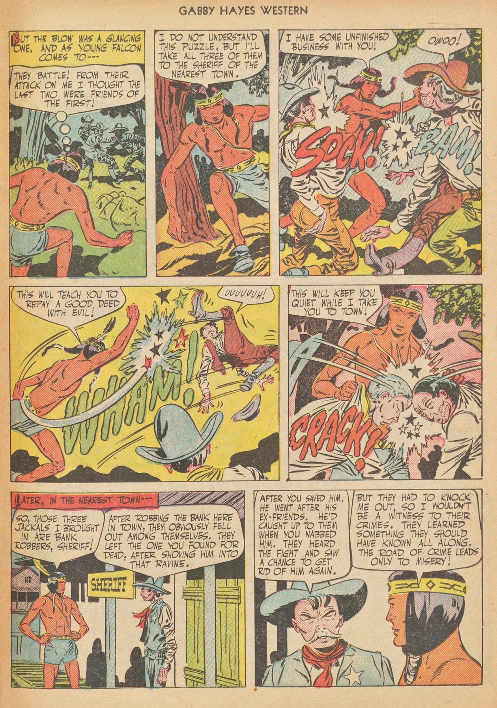 Read online Gabby Hayes Western comic -  Issue #31 - 21