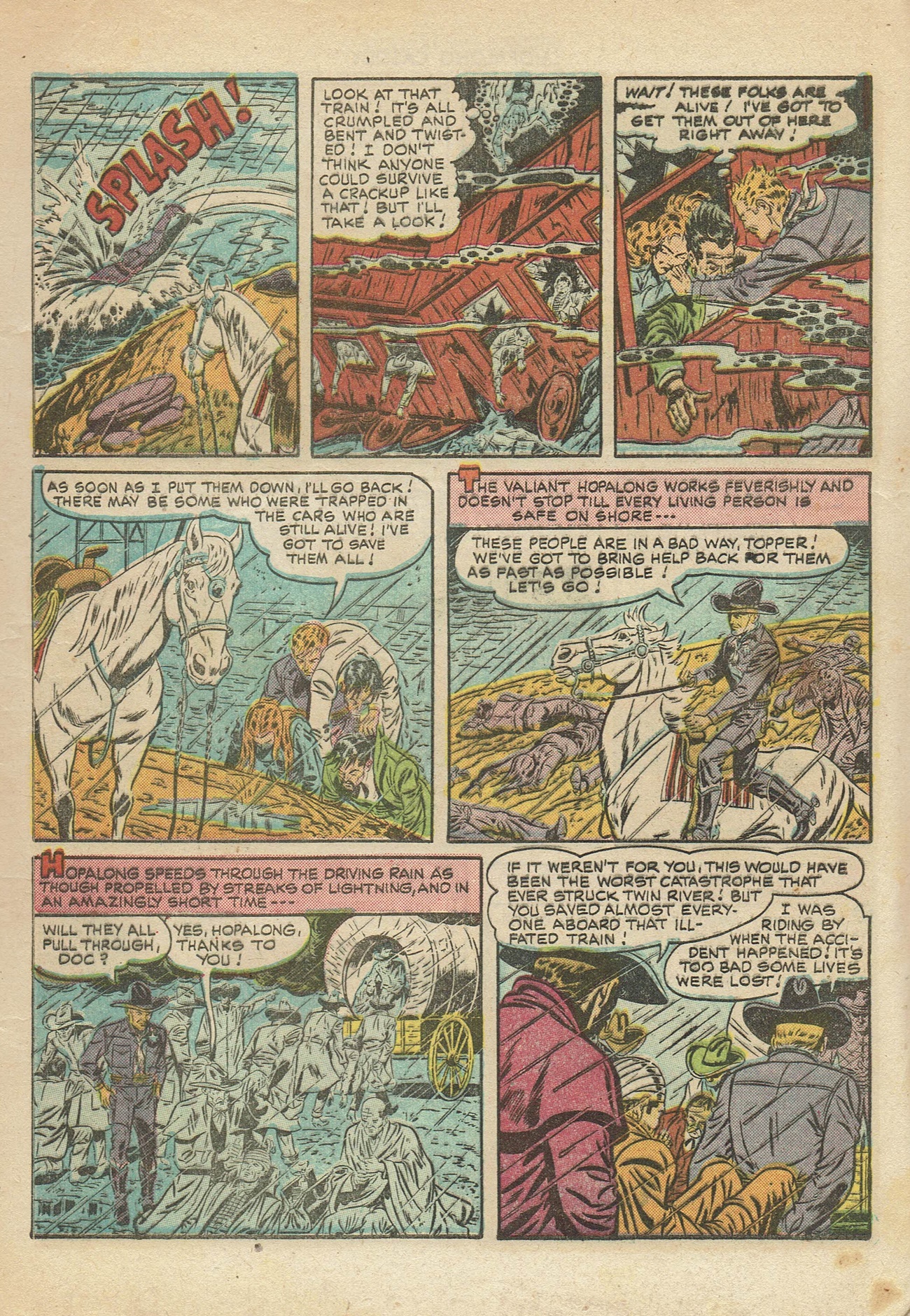 Read online Hopalong Cassidy comic -  Issue #45 - 5