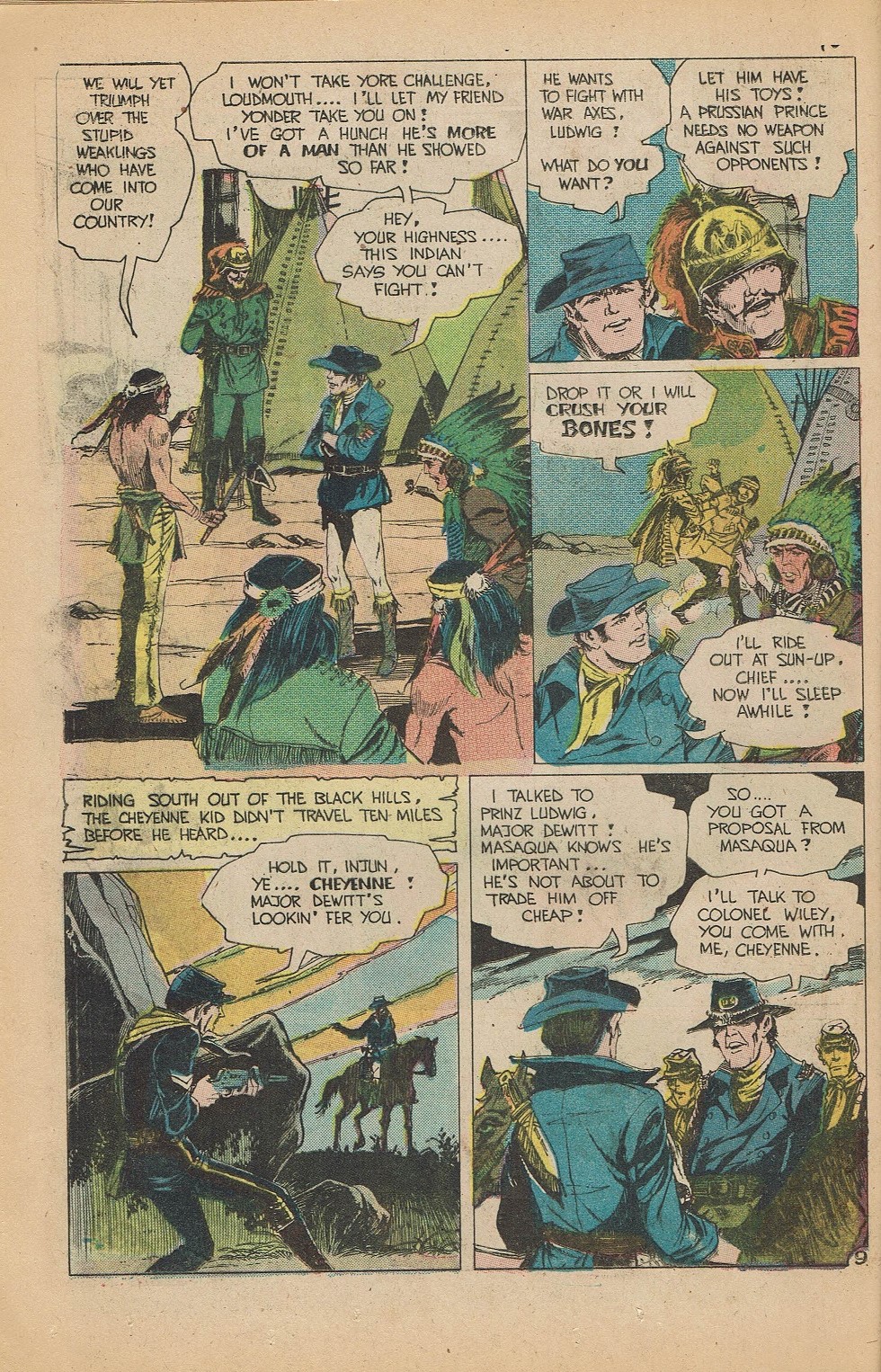 Read online Cheyenne Kid comic -  Issue #91 - 12