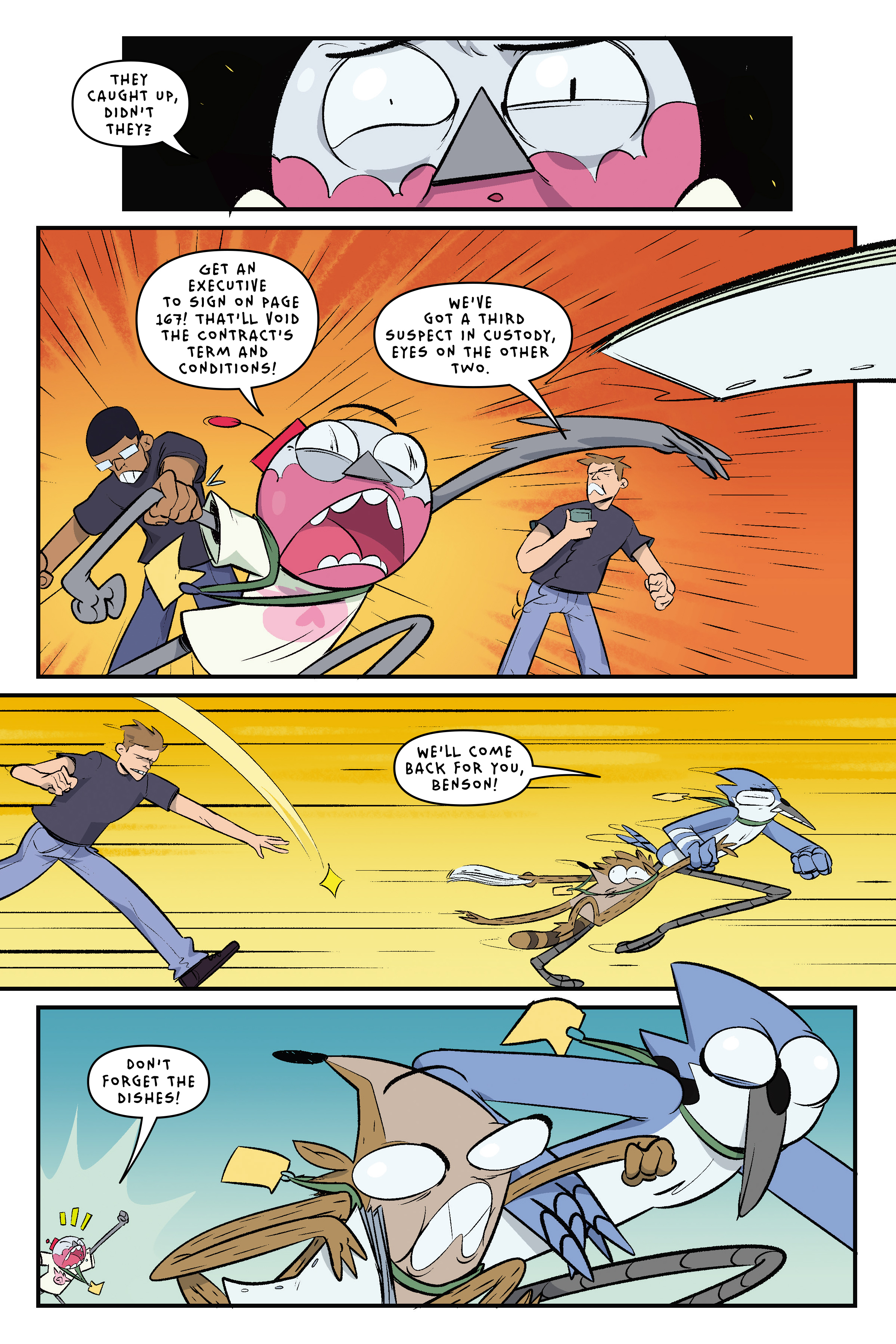 Read online Regular Show: Comic Conned comic -  Issue # TPB - 116