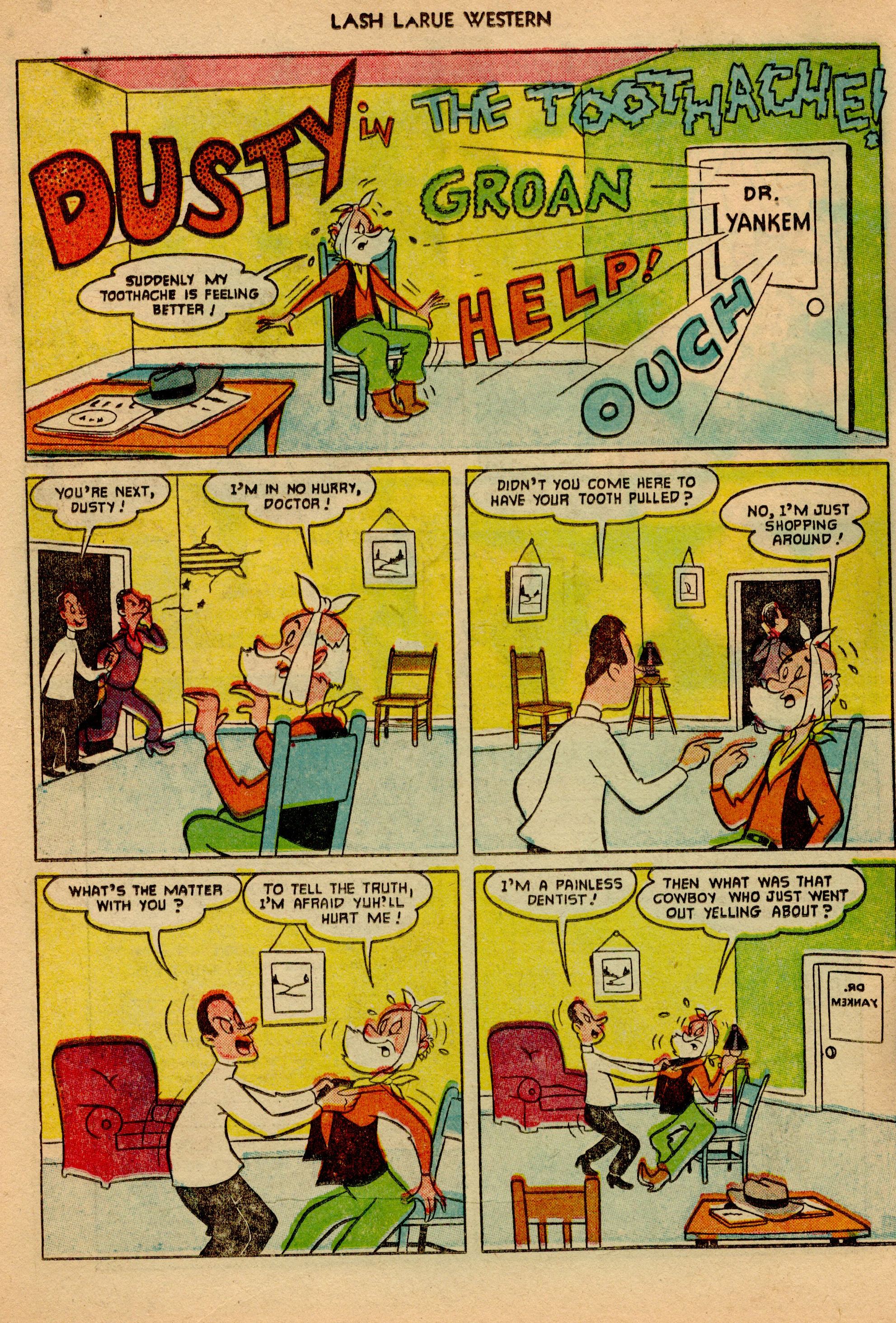 Read online Lash Larue Western (1949) comic -  Issue #23 - 17