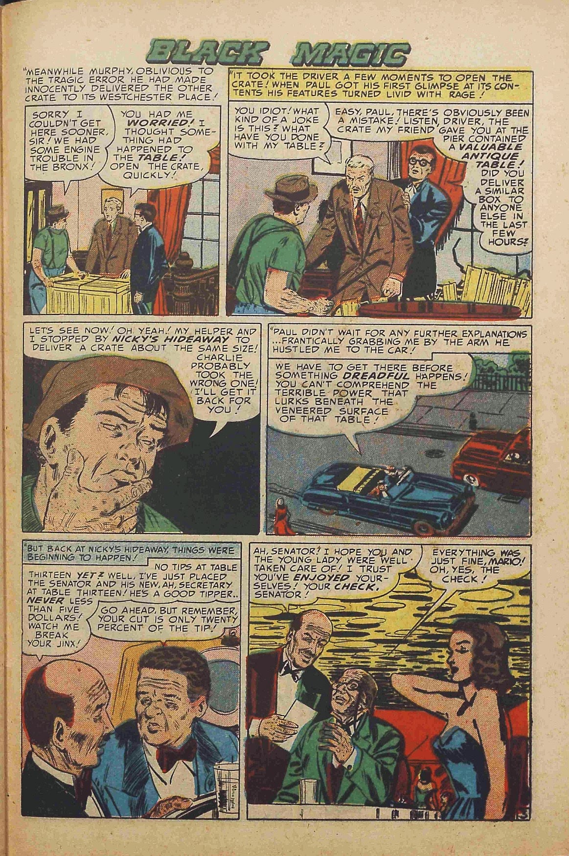 Read online Black Magic (1950) comic -  Issue #22 - 38
