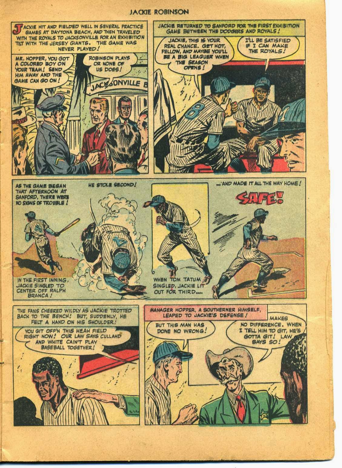 Read online Jackie Robinson comic -  Issue #1 - 14