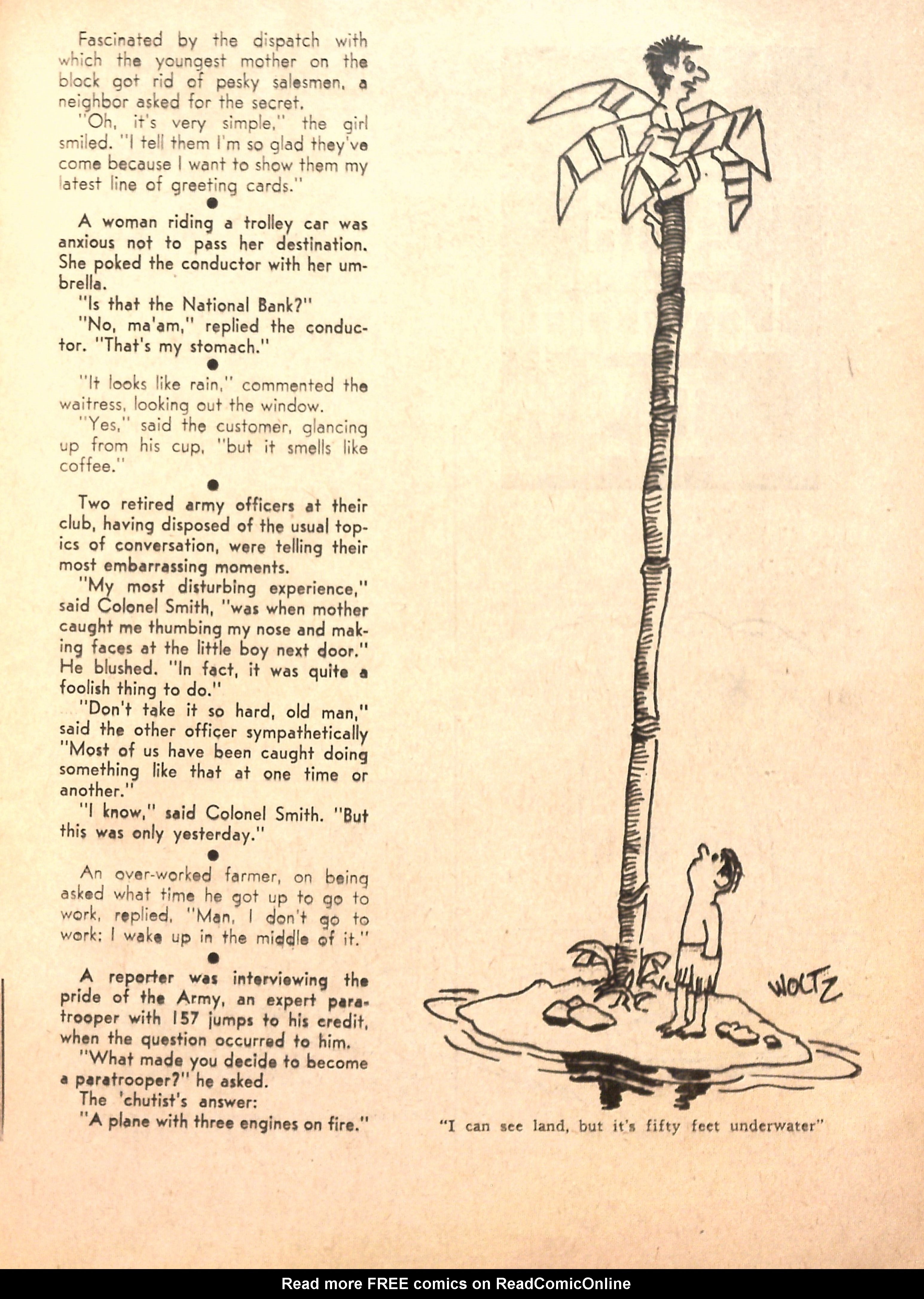 Read online Cartoons and Gags comic -  Issue #40 - 23